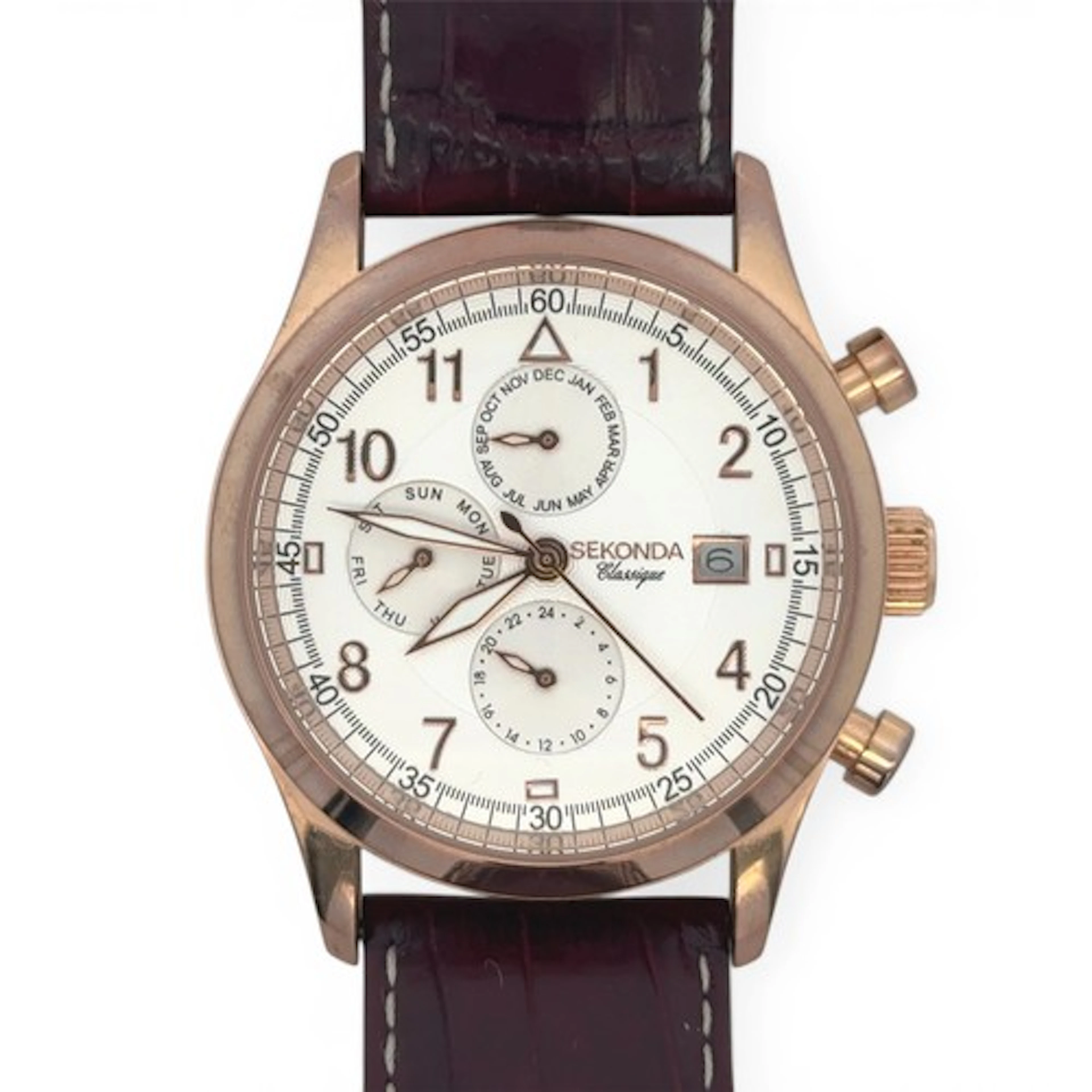 A Sekonda 'Classique' automatic chronograph gents wristwatch...