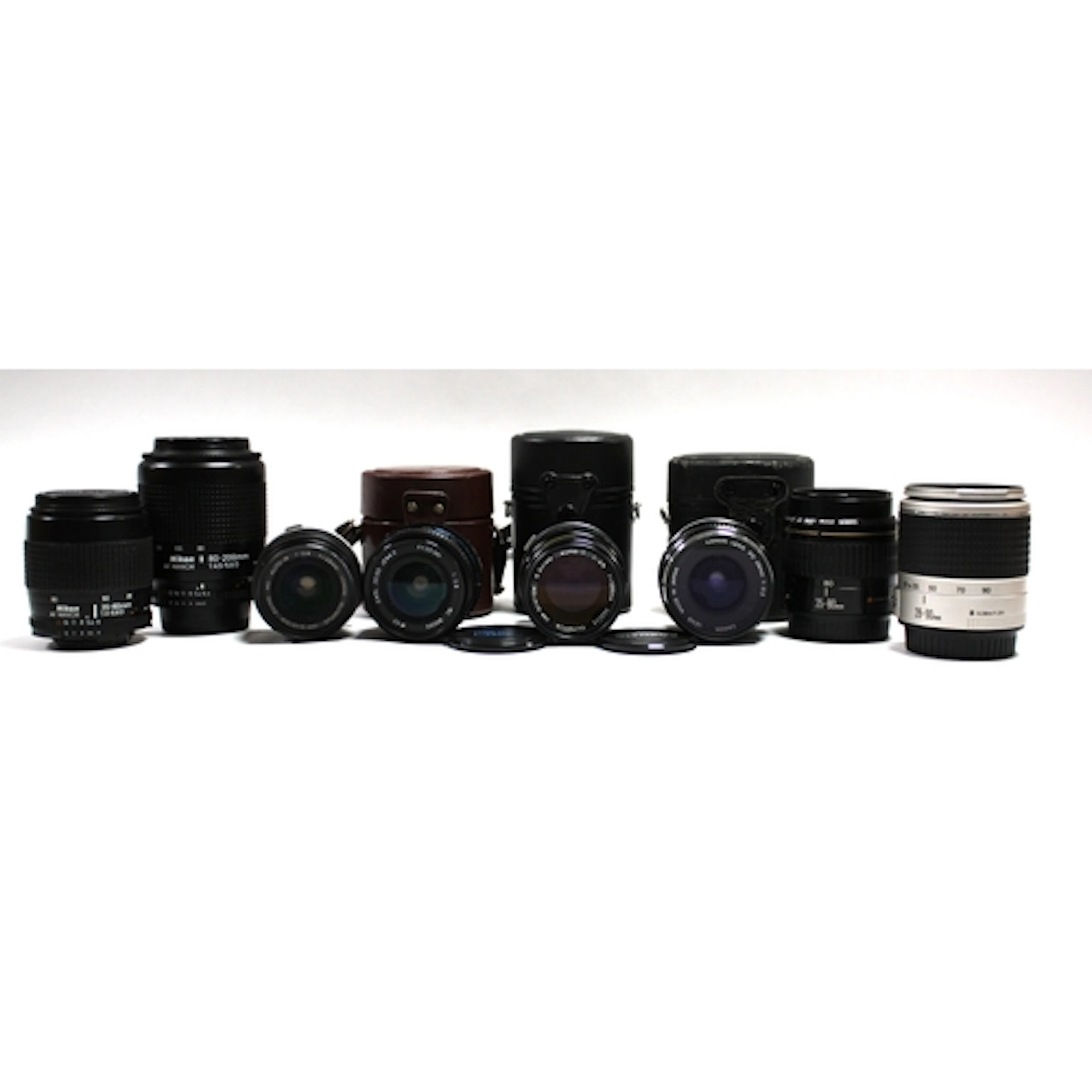 Canon FD 28mm f/3.5, EF 35-80mm f/4-5.6, EF 28-90mm f/4-5.6,...