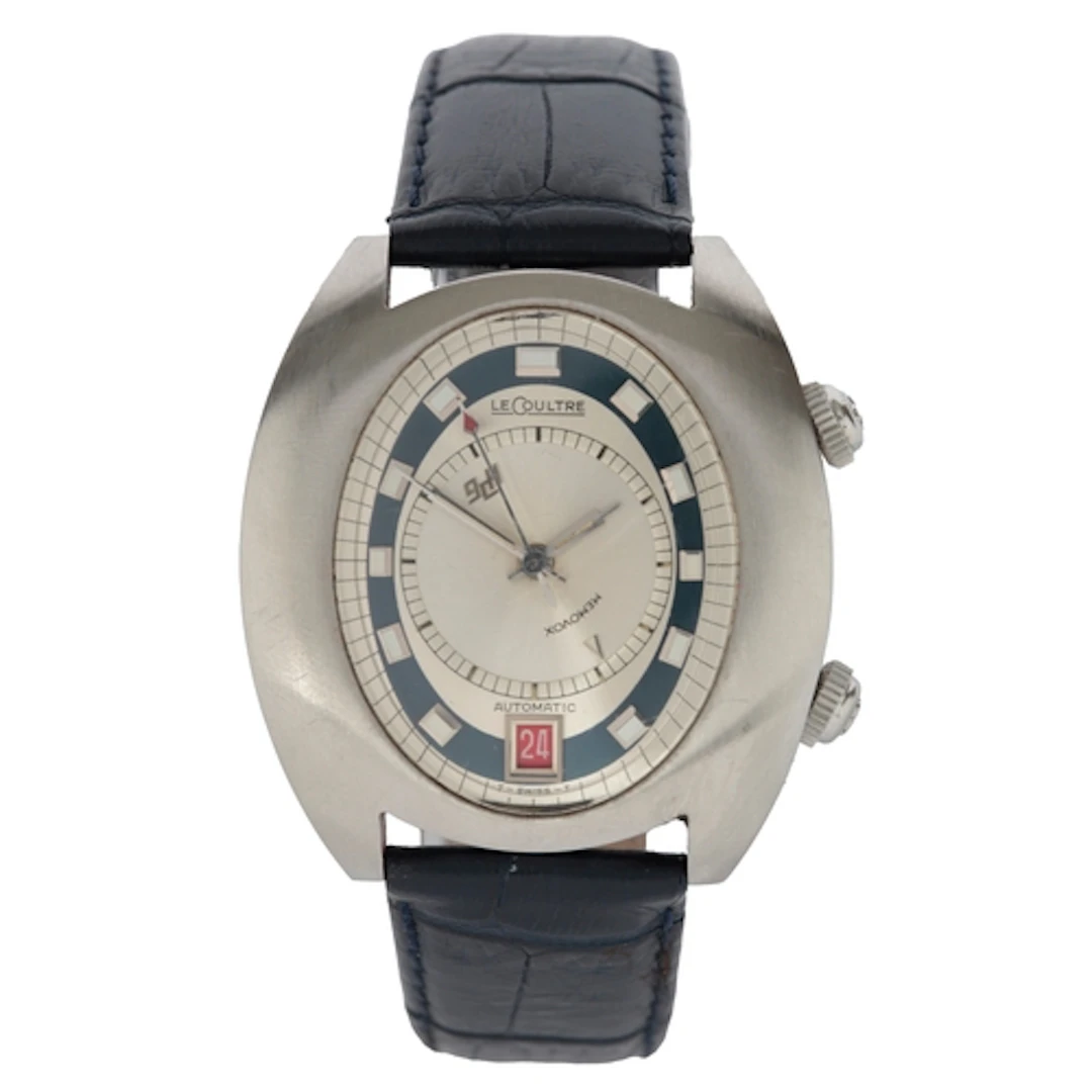 A gentleman's 1960's/1970's stainless steel Le Coultre Memov...