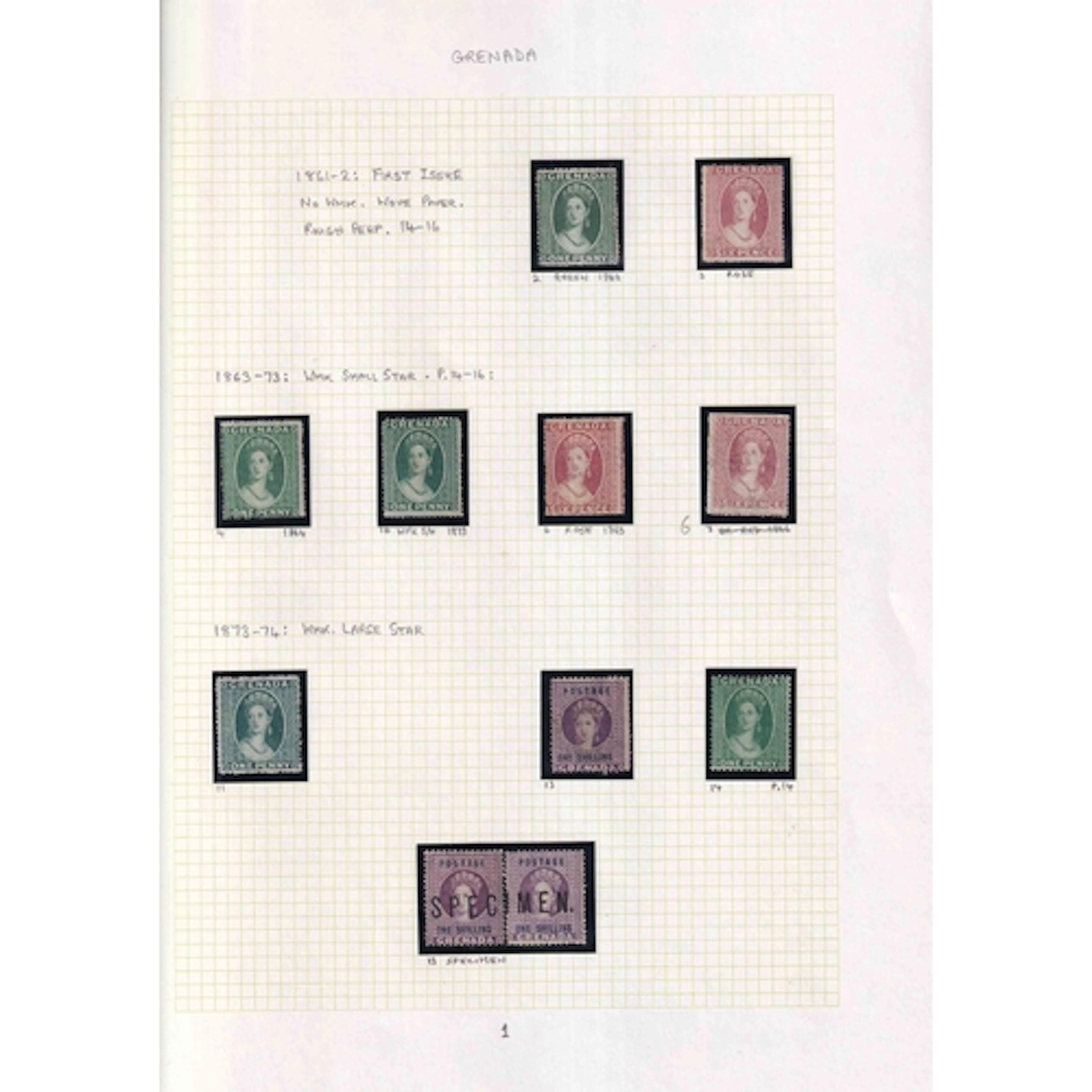 1861/1967 mint collection with some QV issues (mixed conditi...