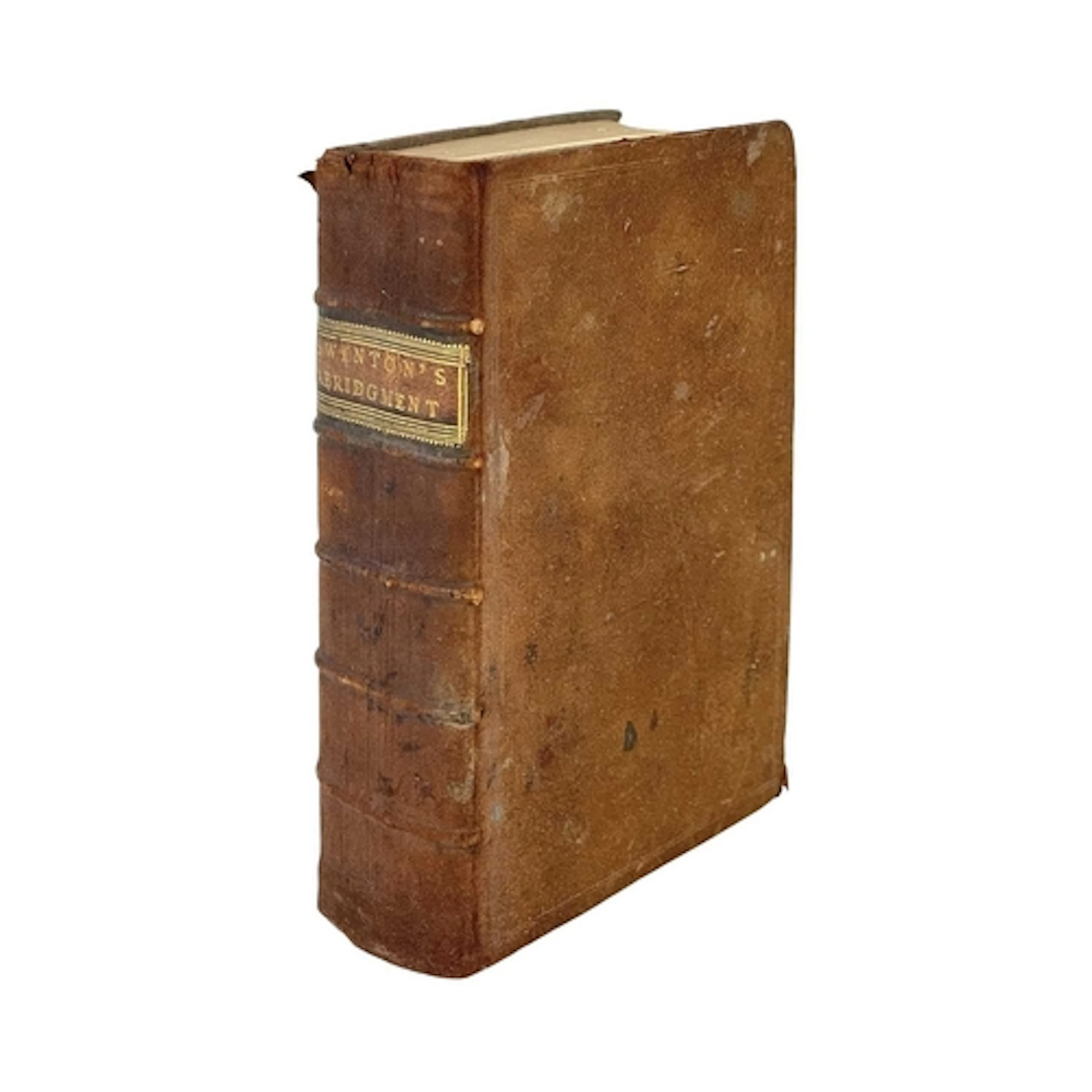 (Law) John Swinton An Abridgment of the Public Statutes in F...