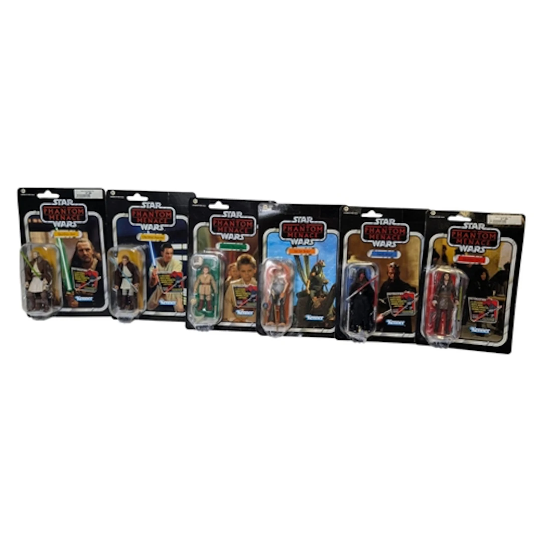 6 x Star Wars Vintage Collection Phantom Menace 3.75" action...