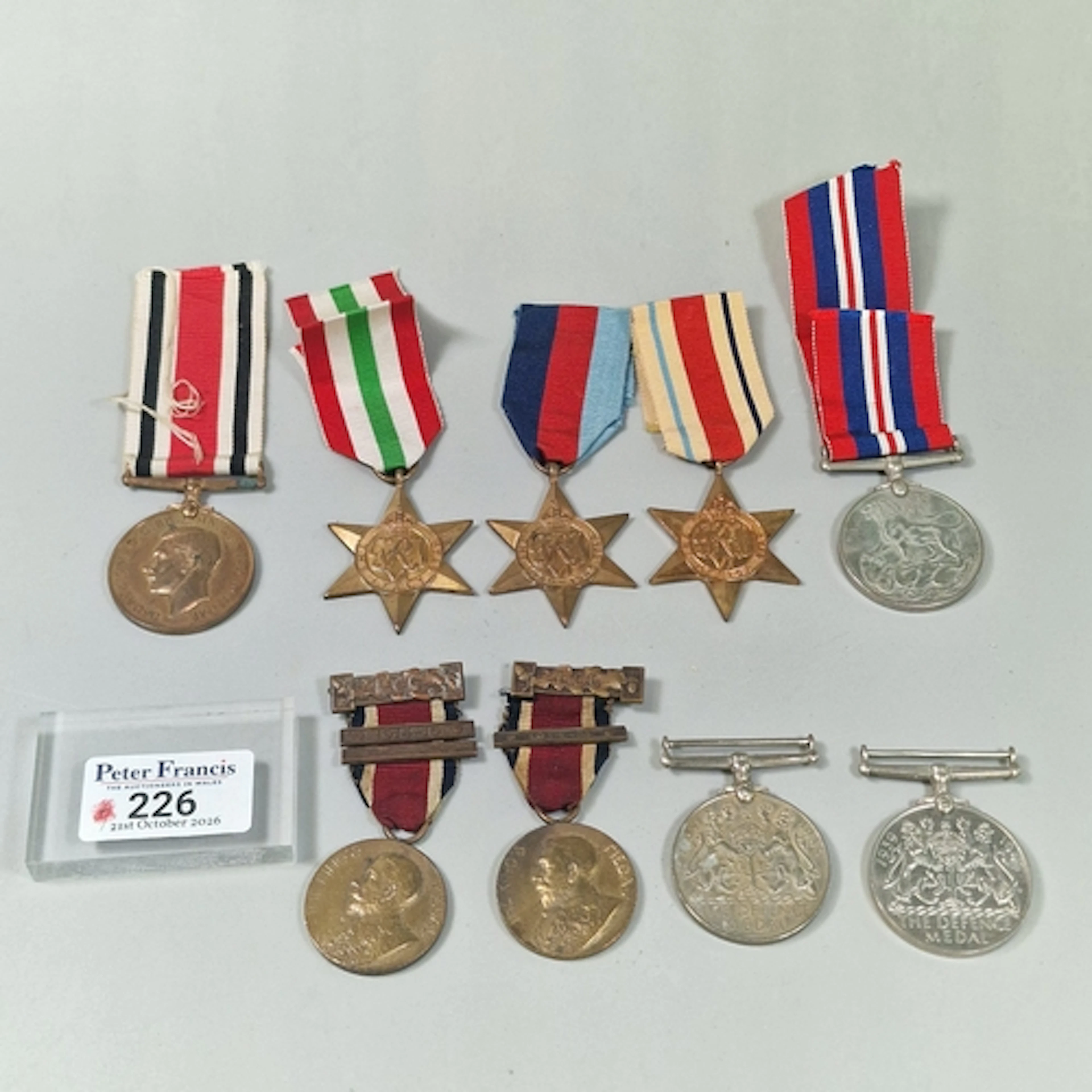 Collection of British medals, comprising a Special Constabul...