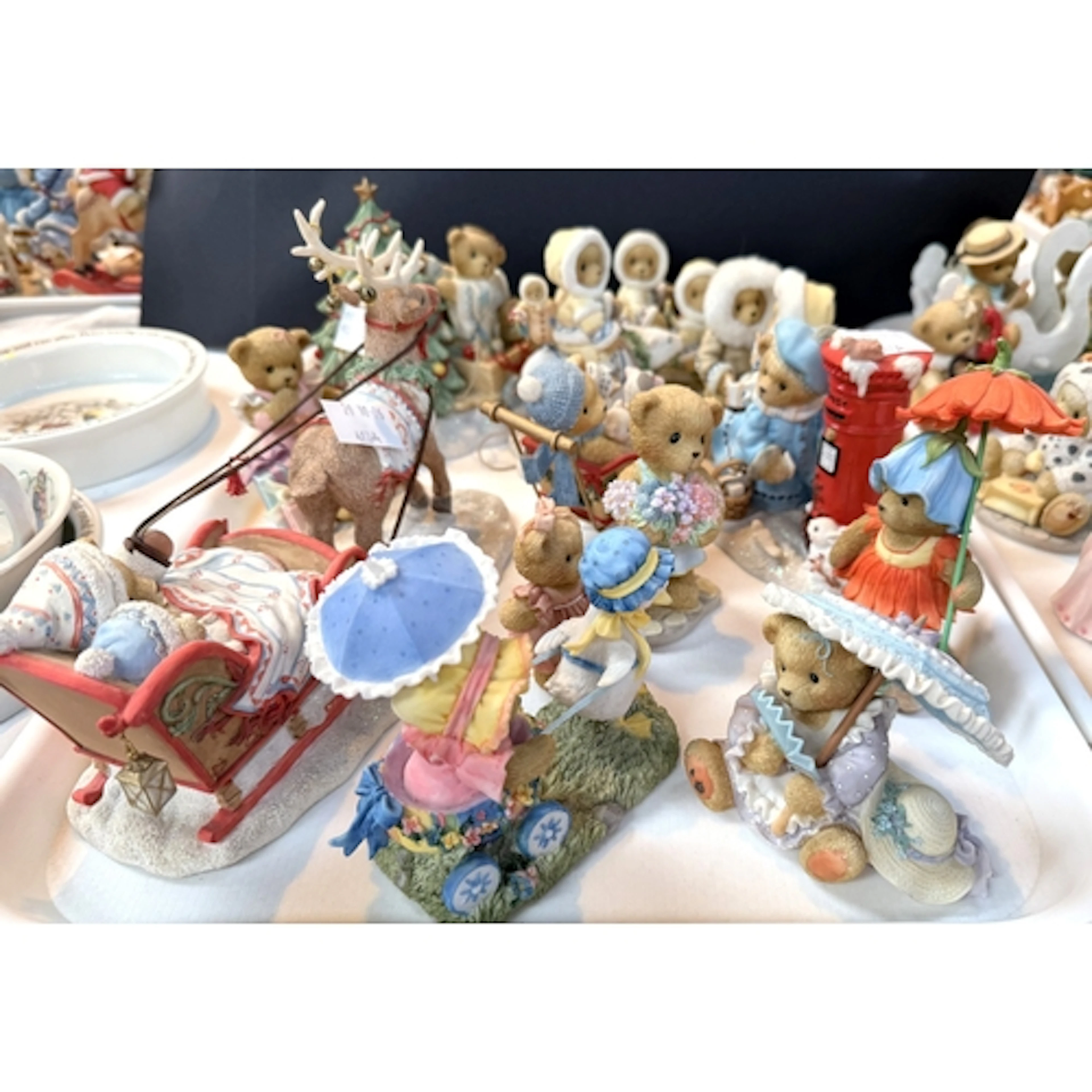 Cherished Teddies: collection of bears various characters so...