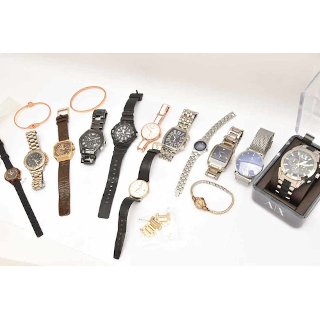 AN ASSORTMENT OF WRISTWATCHES, thirteen watches, names to in...