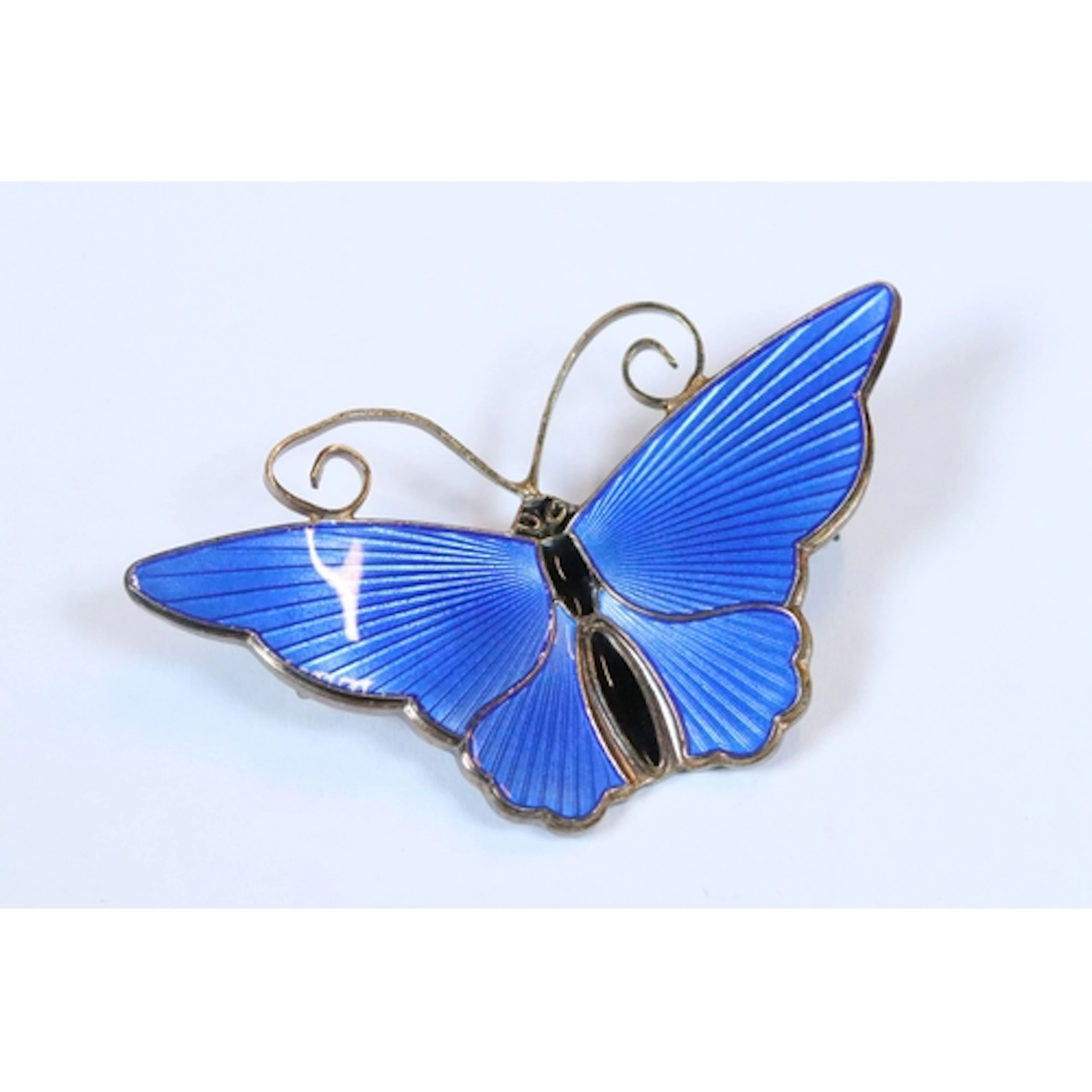 Mid 20th Century David Andersen Norwegian sterling silver an...