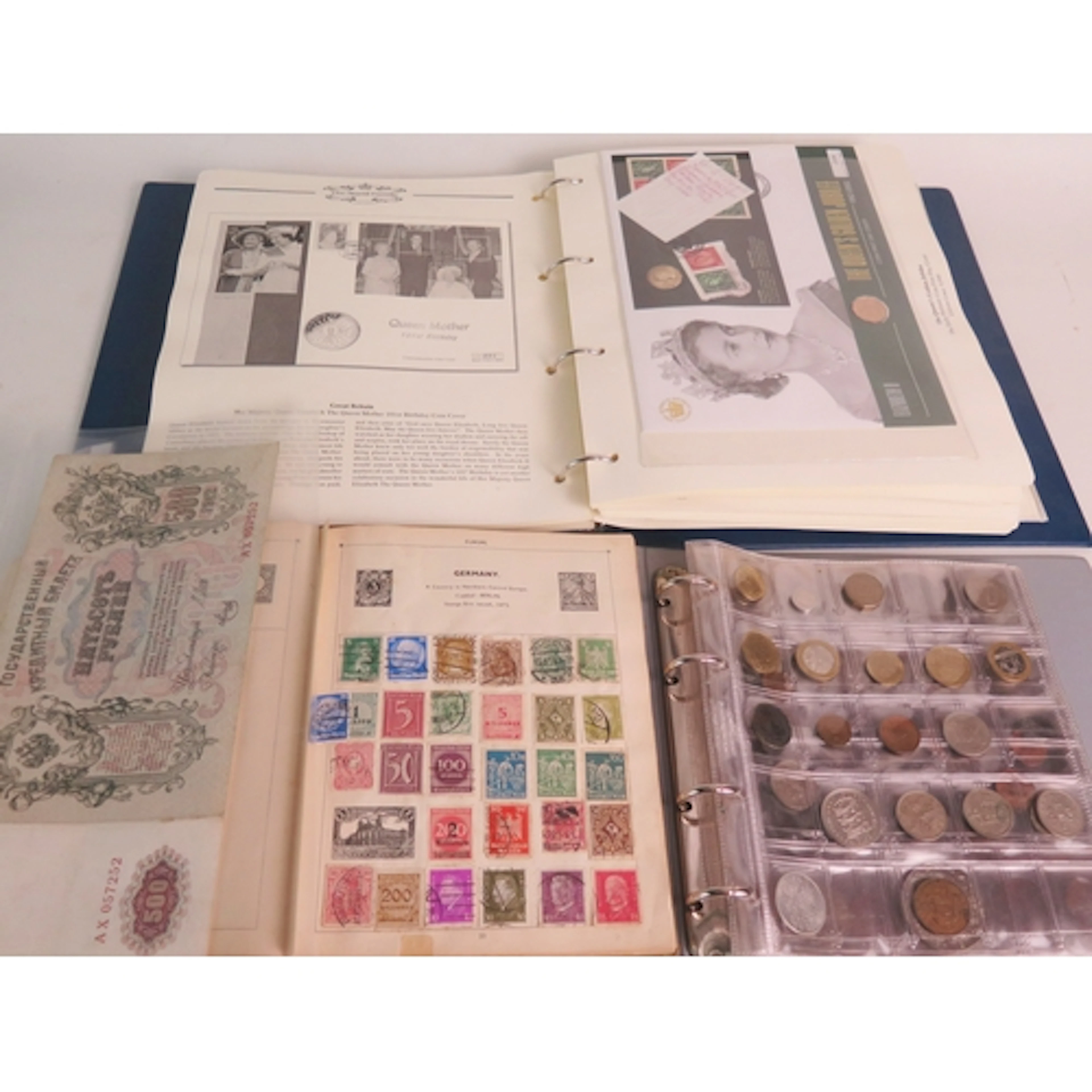 The Queen's Golden Jubilee Coin Cover Collection , one other...