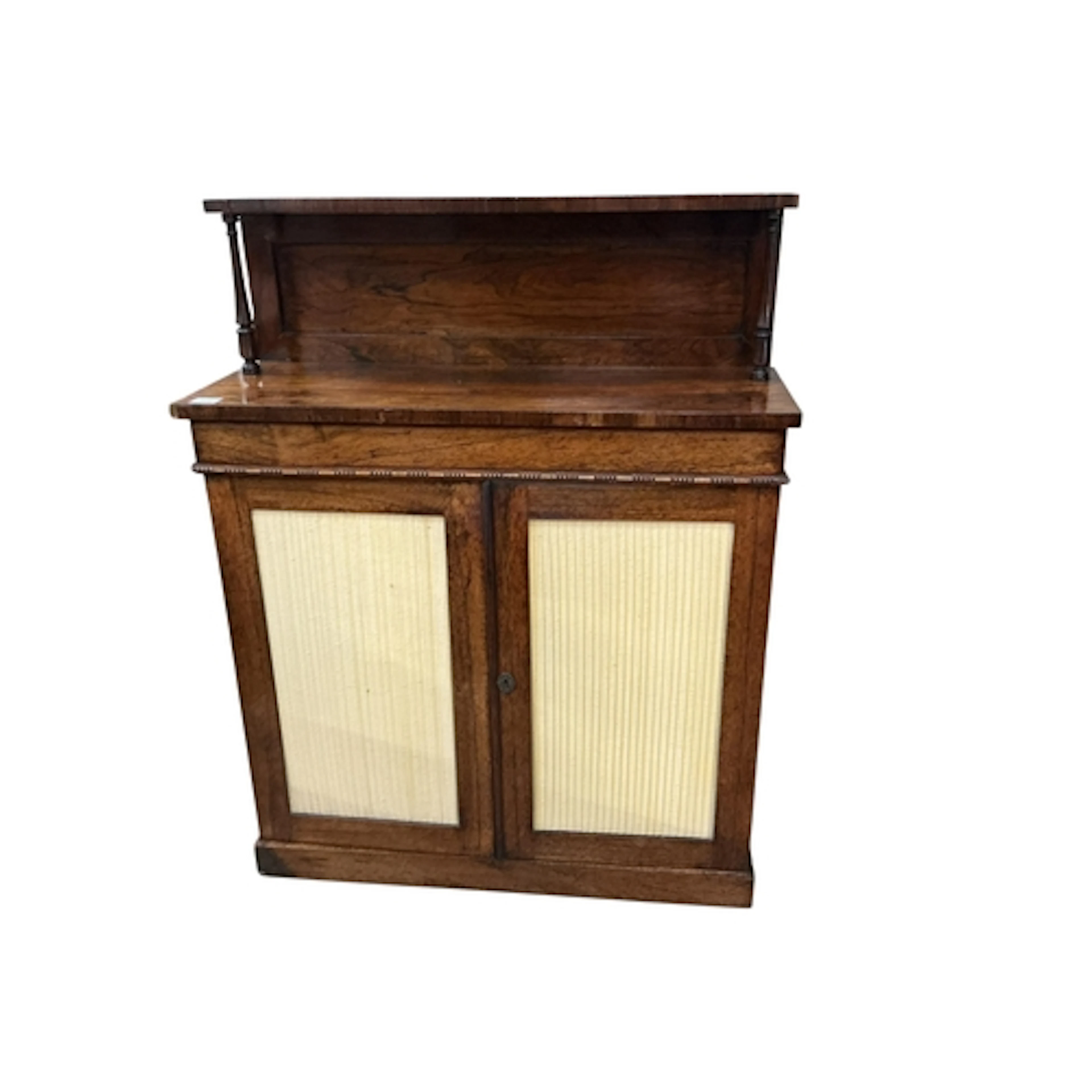 A George IV rosewood chiffonier, width 92cm, depth 35cm, hei...