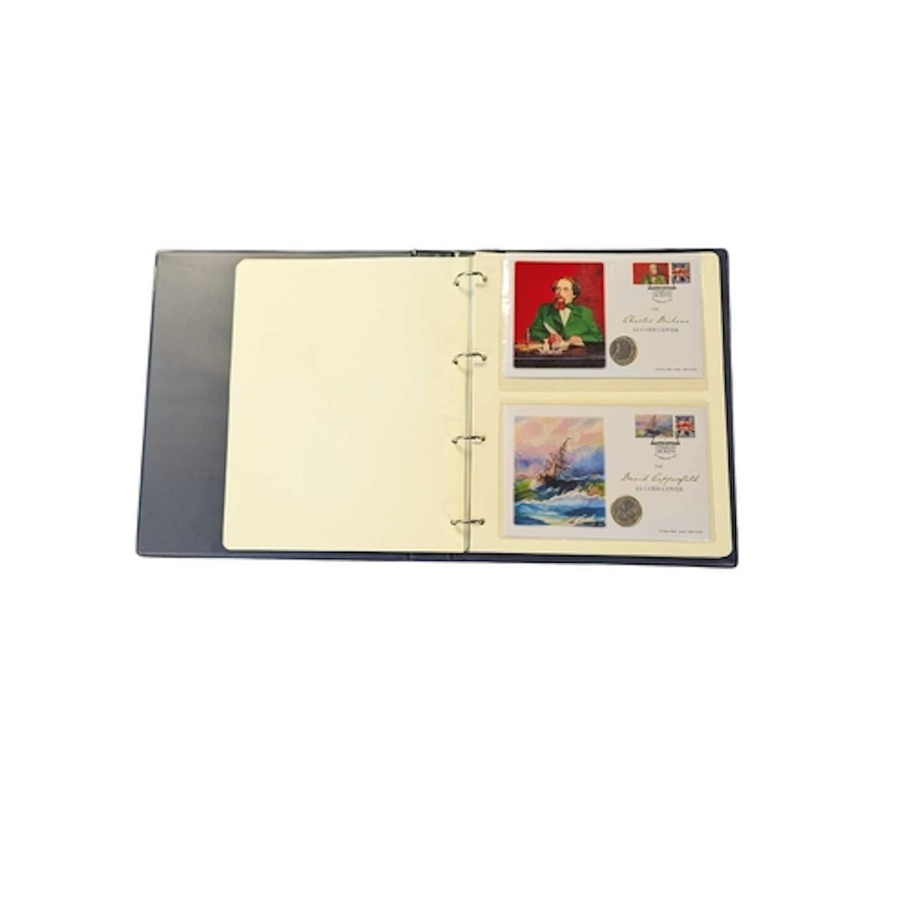 A collection of contemporary Charles Dickens Two Pounds comm...