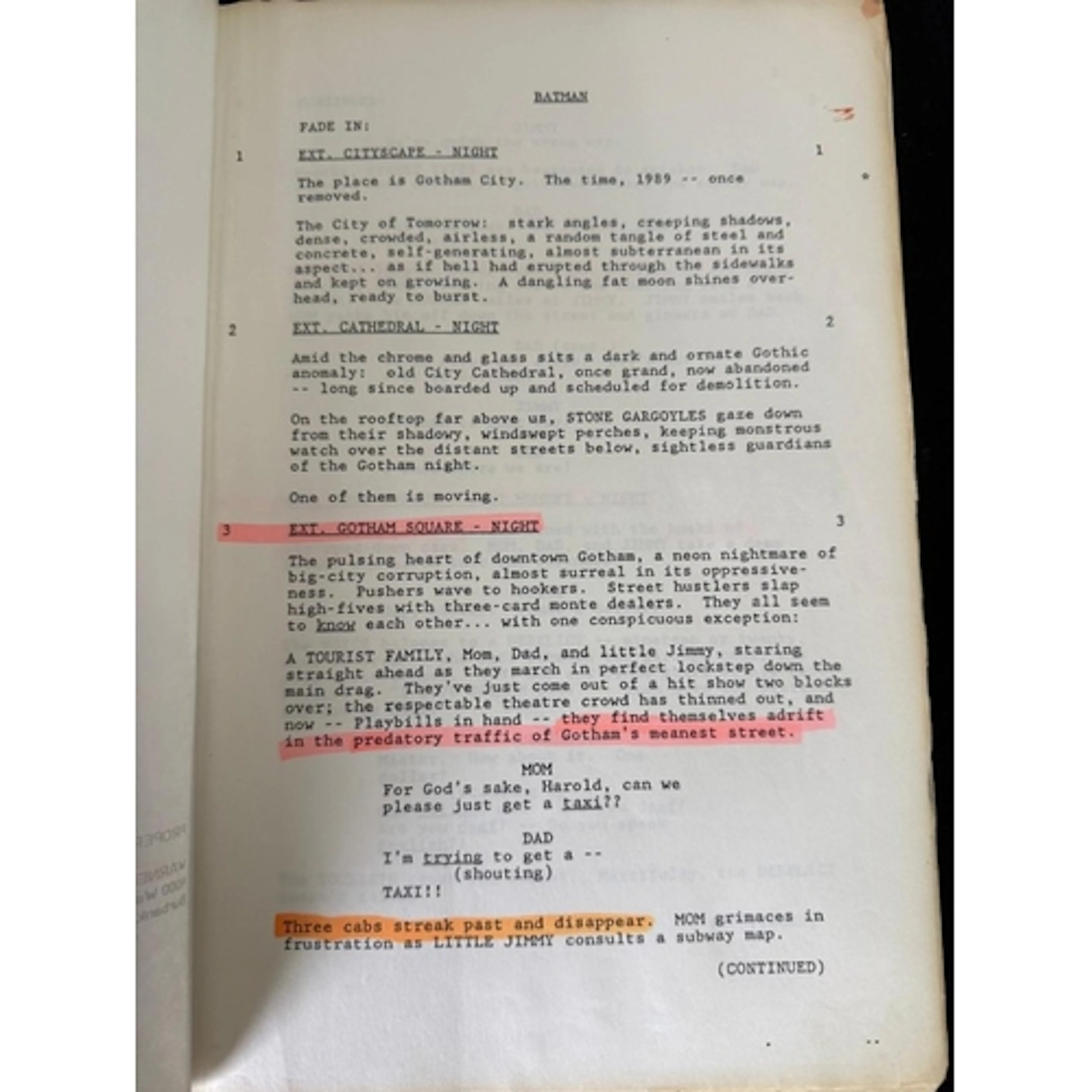 A folder containing a quantity of call sheets and other admi...