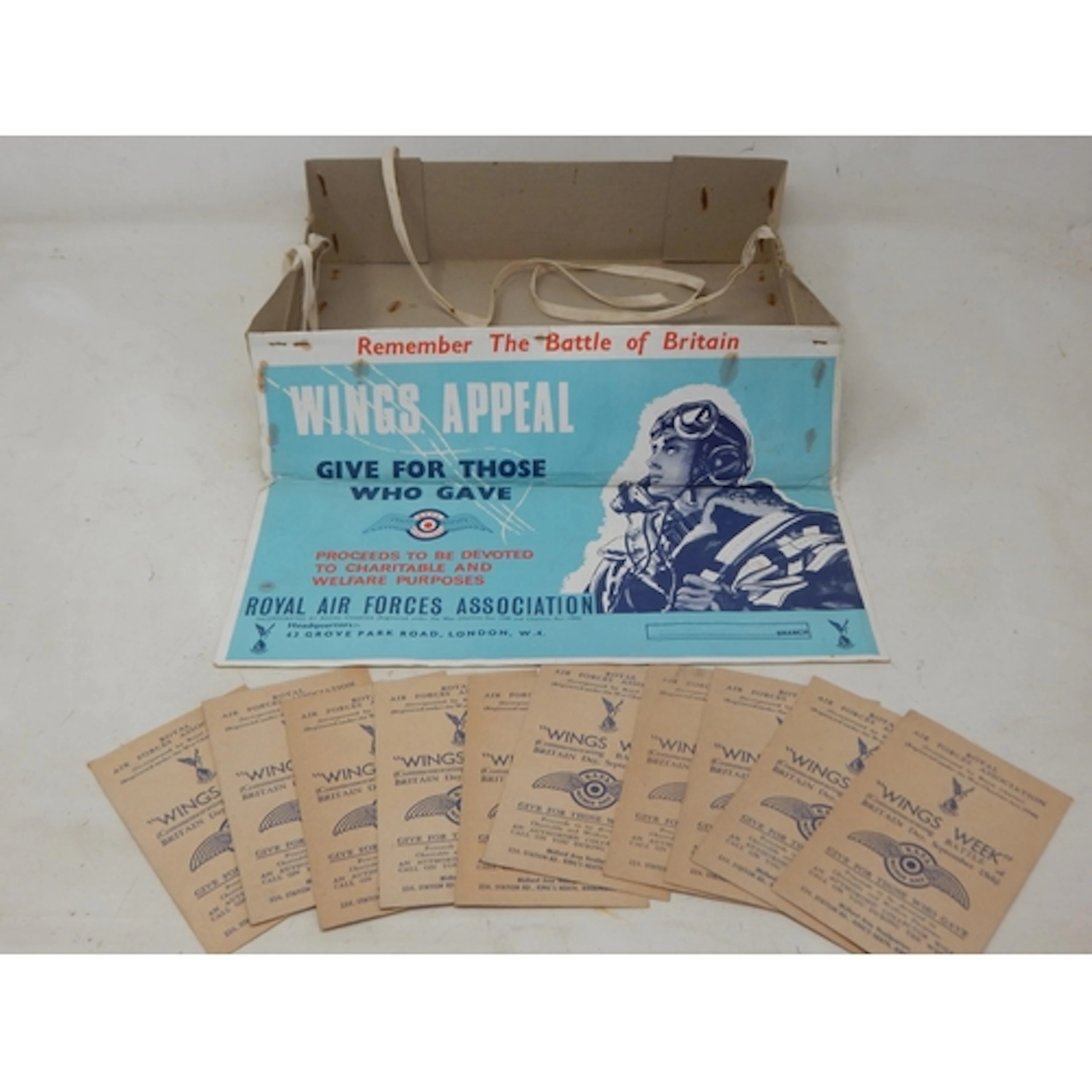 RAF Battle of Britain Wings Appeal Charity Collection Tray w...