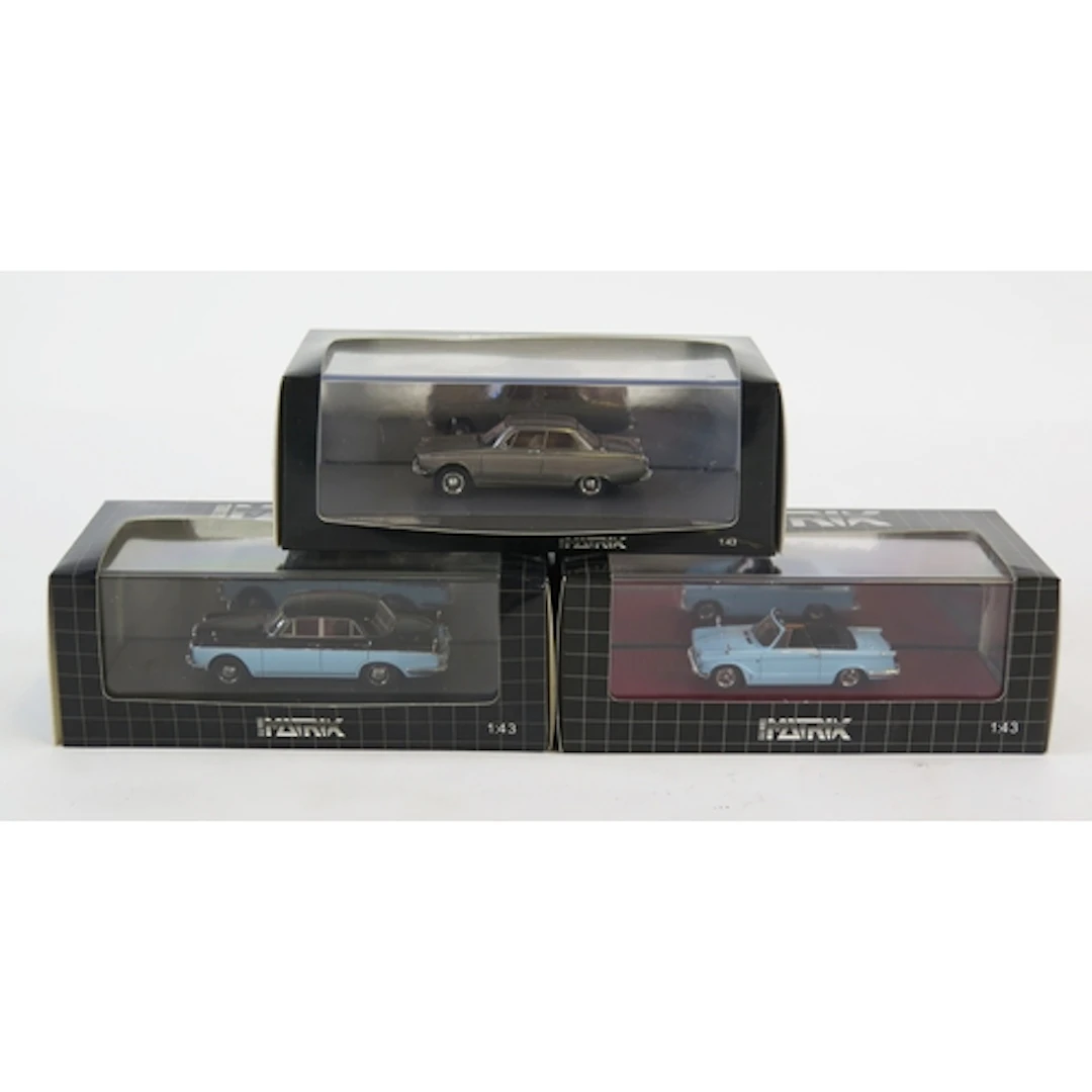 Matrix 1:43 Scale Model 1960's Cars including Rover P6 Coupe...