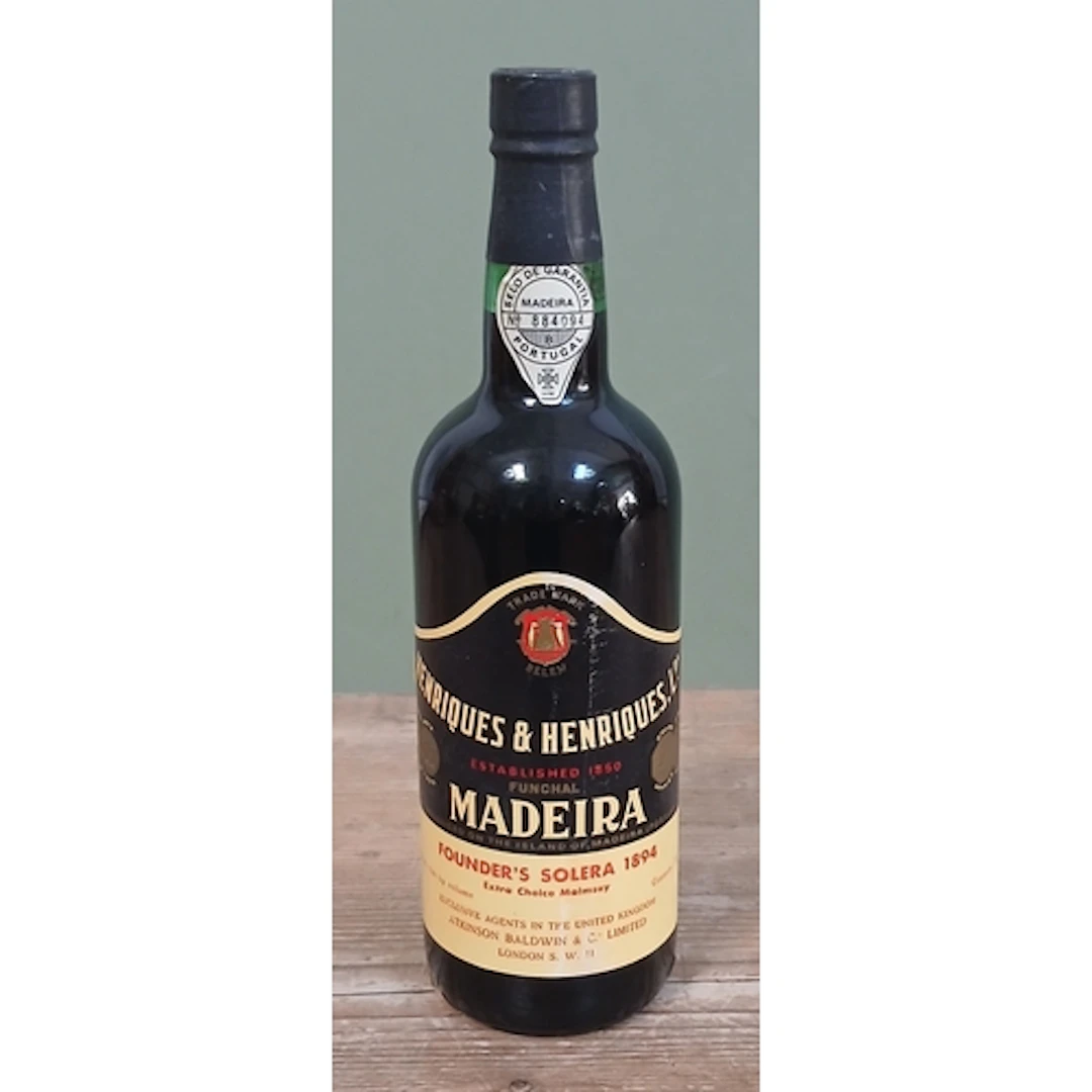 Henriques & Henriques Madeira Founder's Solera 1894.