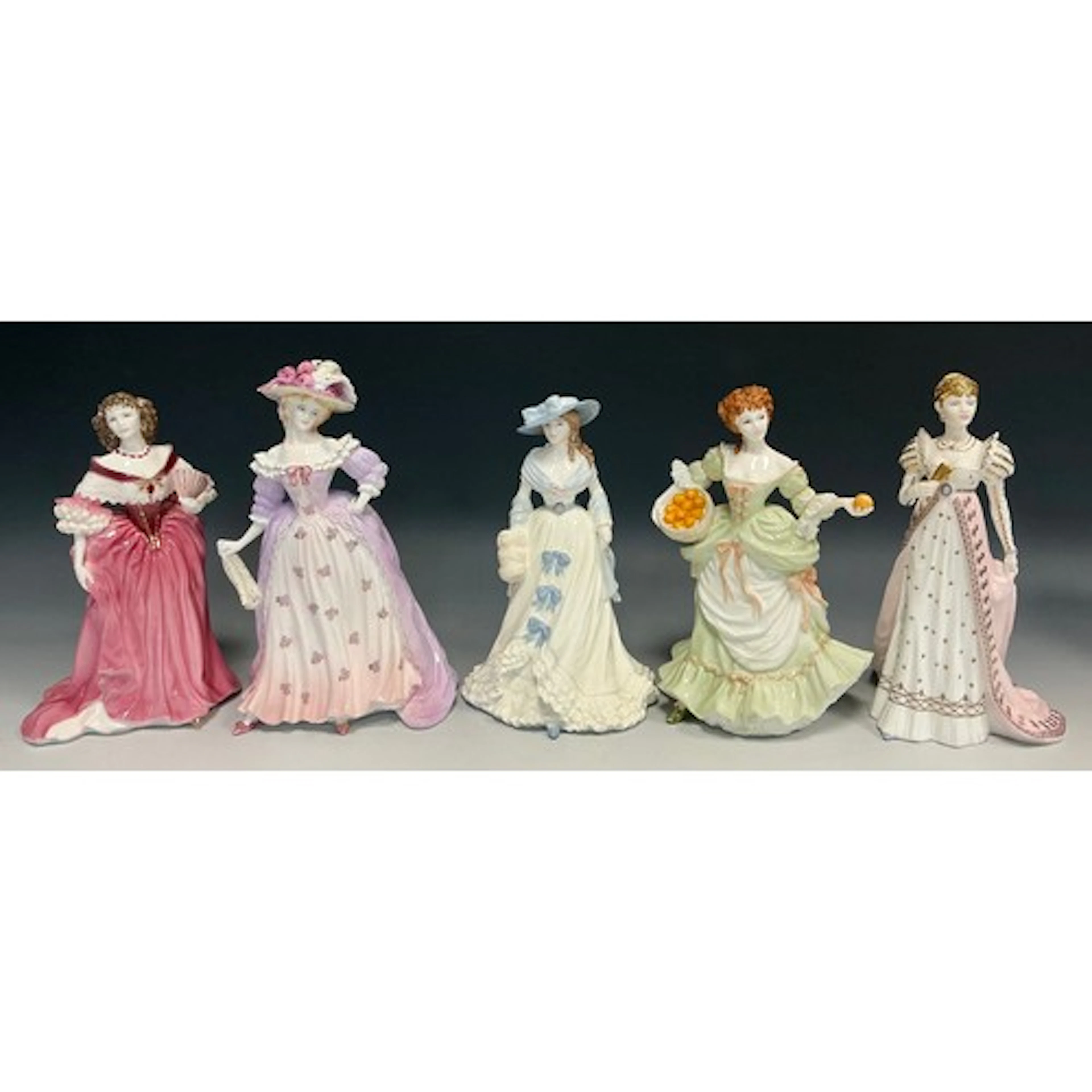 Coalport Figures, from the Femme Fatale series - Mrs Fitzher...