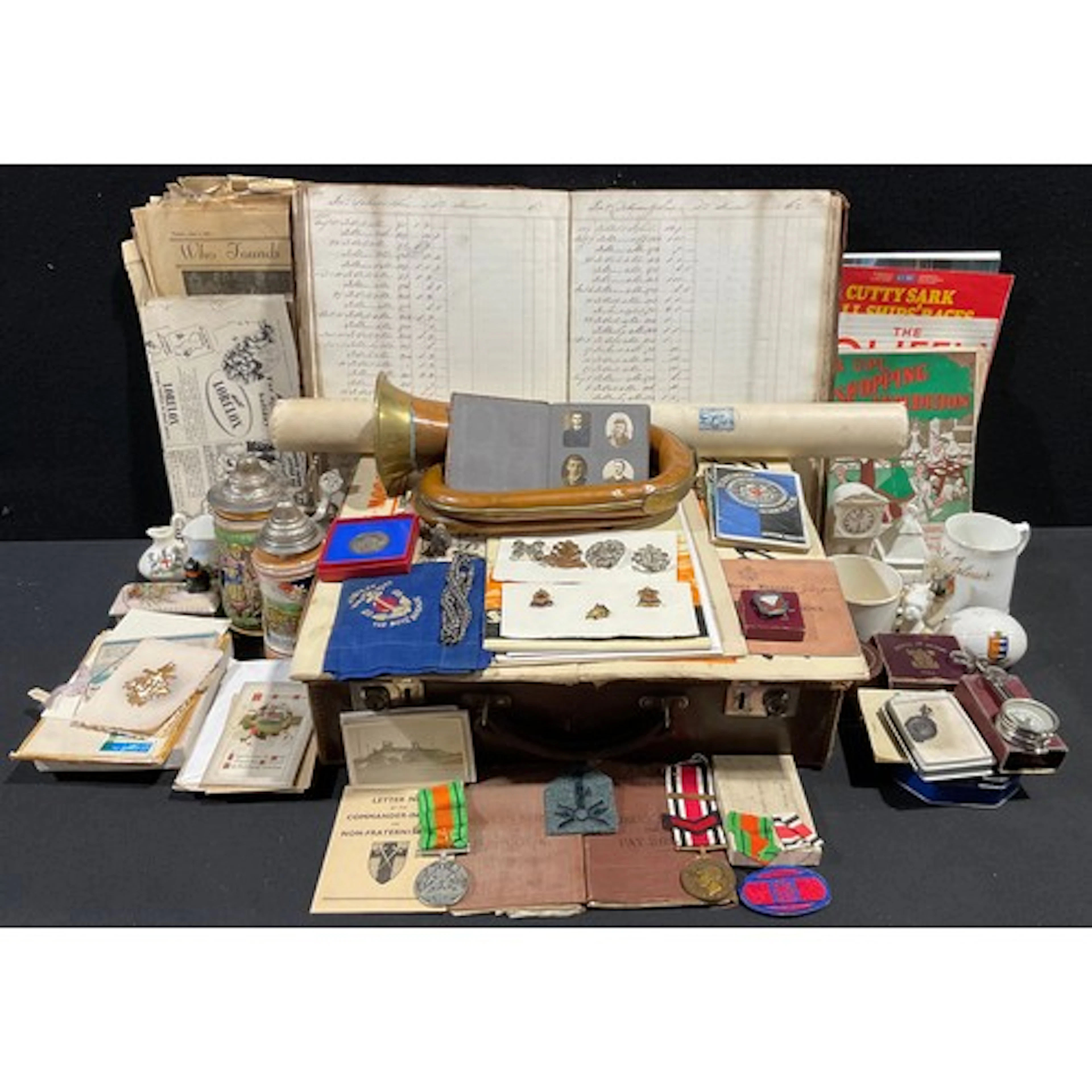 Militaria Interest - a WW2 Italian MVSN DICAT (anti-aircraft...