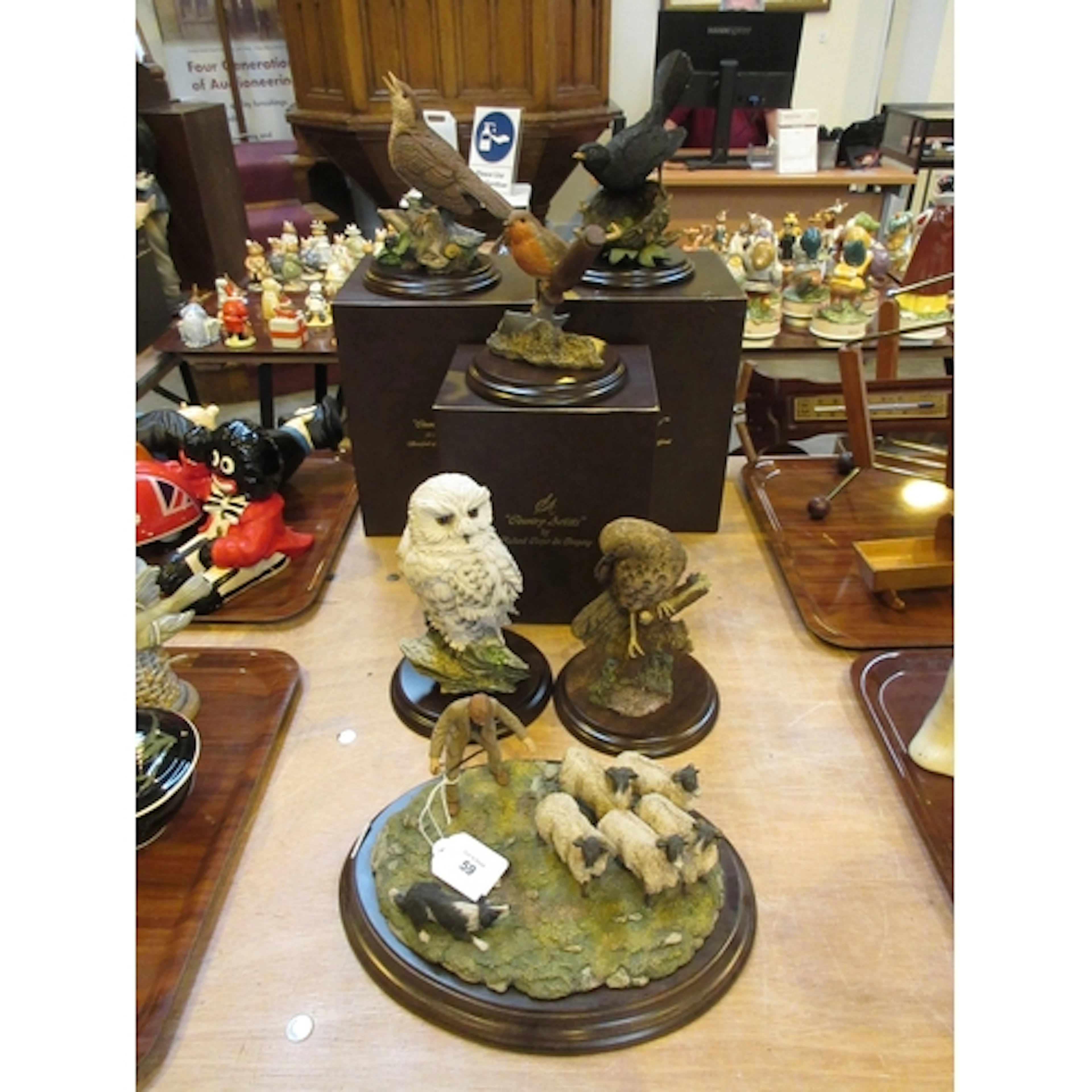 Five Country Artists Birds and Working Partnership Group