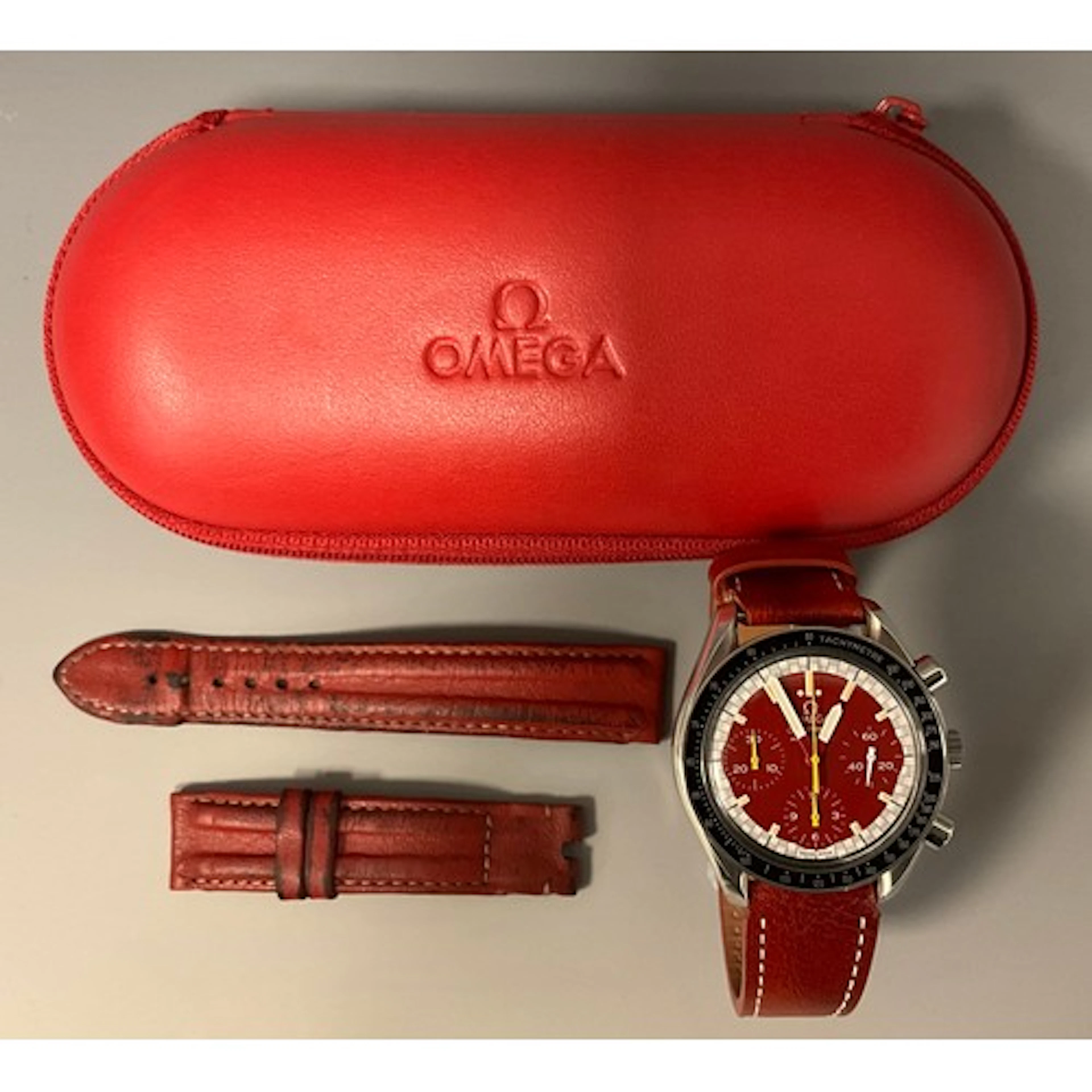 Omega - a stainless steel cased automatic chronograph wristw...