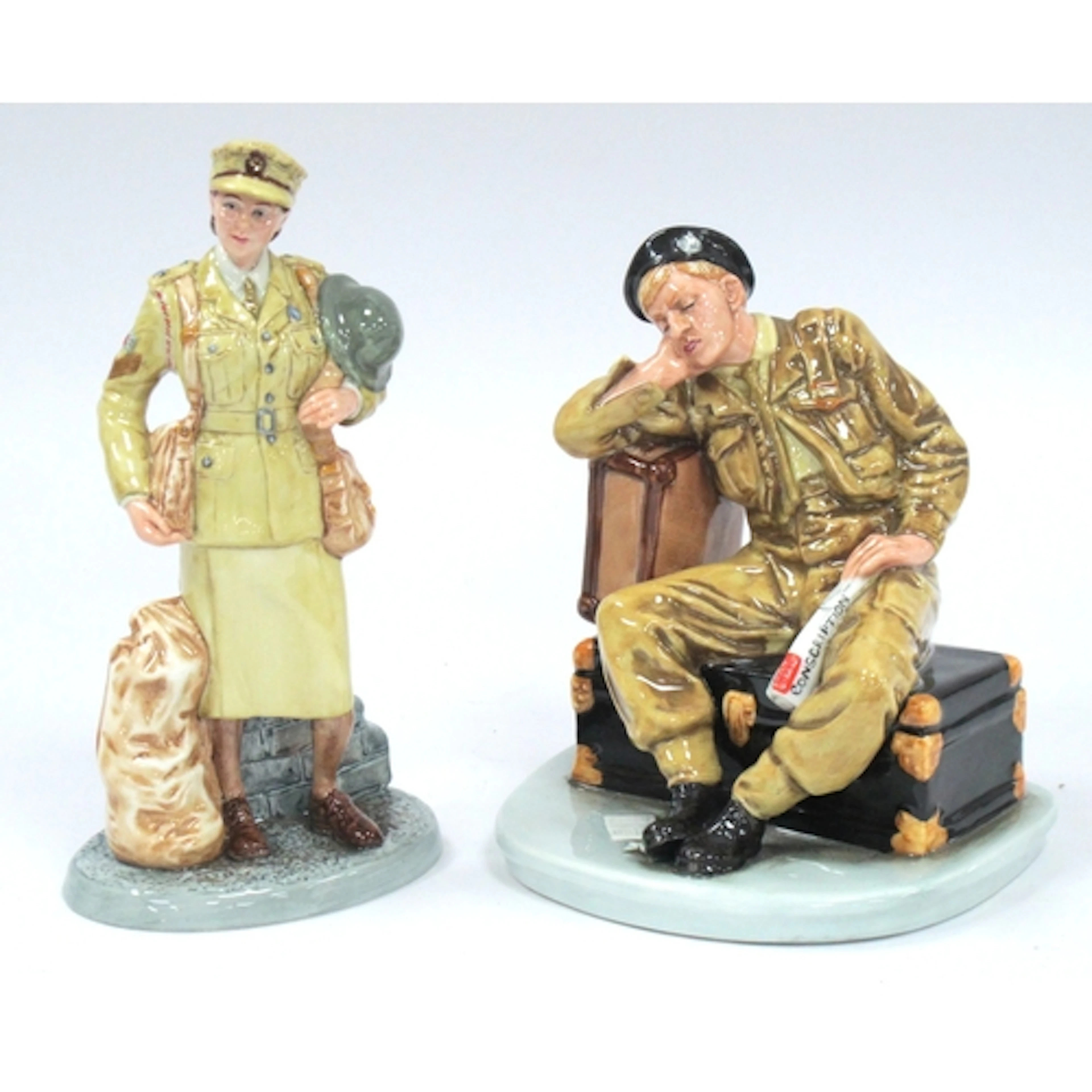 Royal Doulton Classics - The Railway Sleeper limited edition...