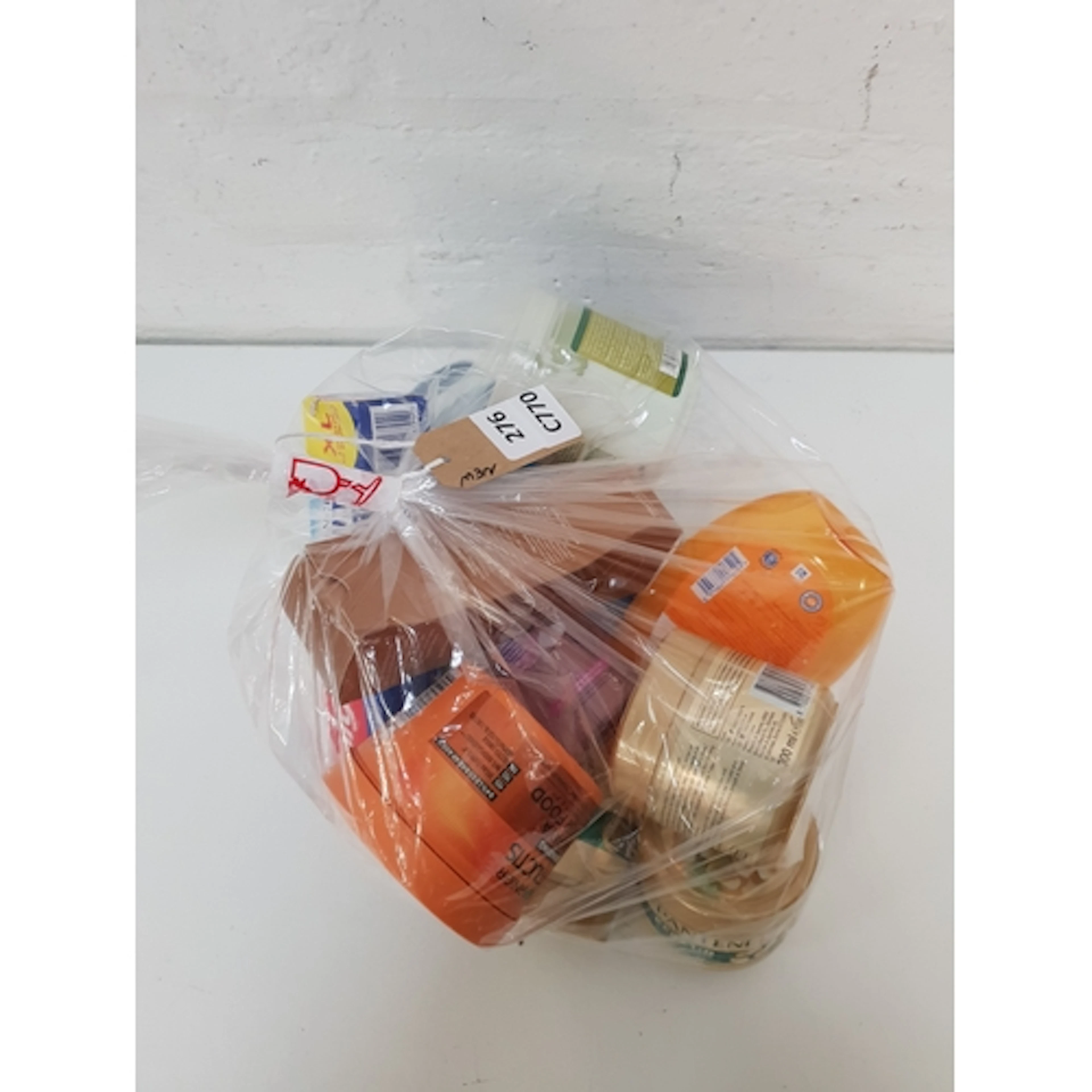 ONE BAG OF NEW AND USED COSMETICS Including Pantene, La Roc...