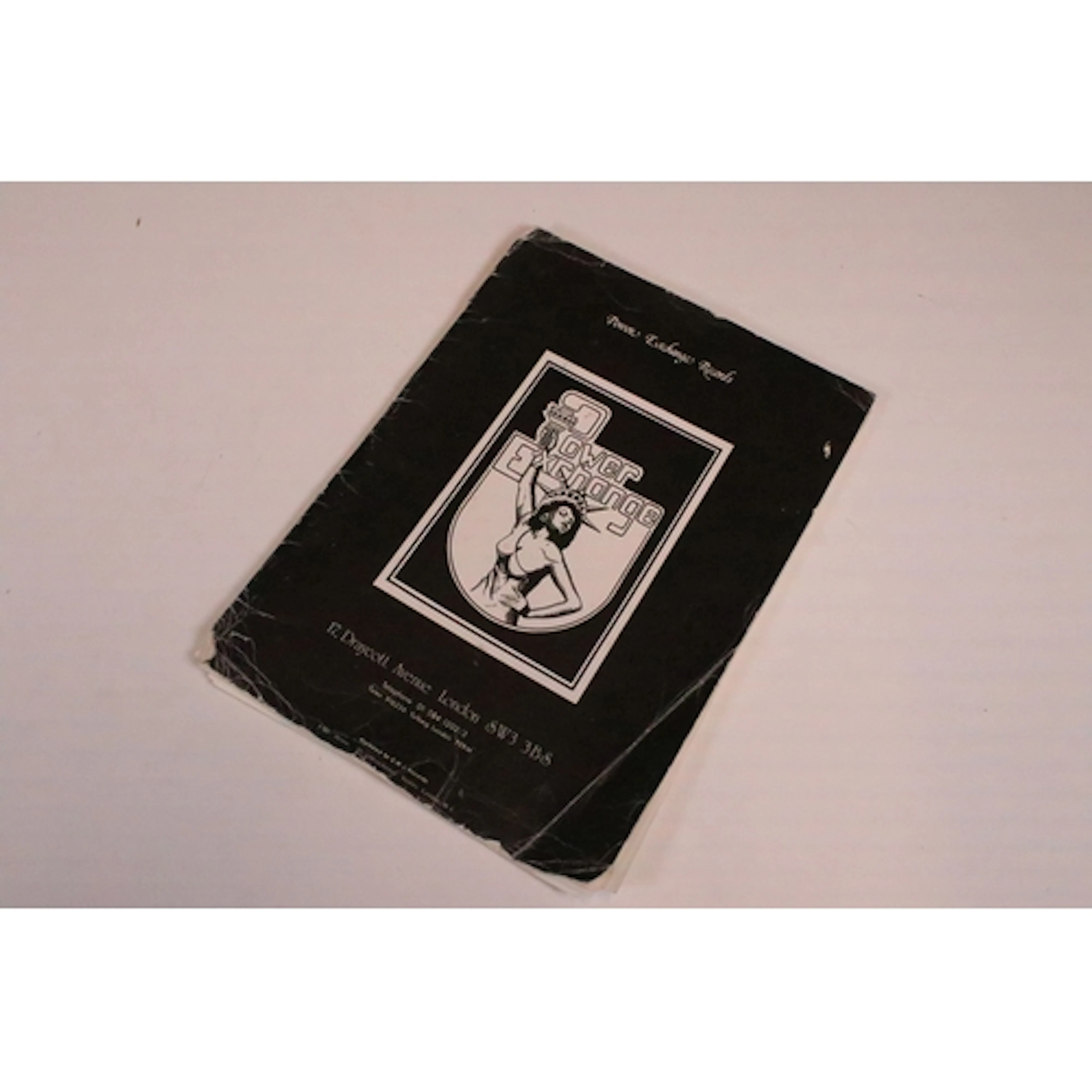 Power Exchange Records press pack containing autographs by v...