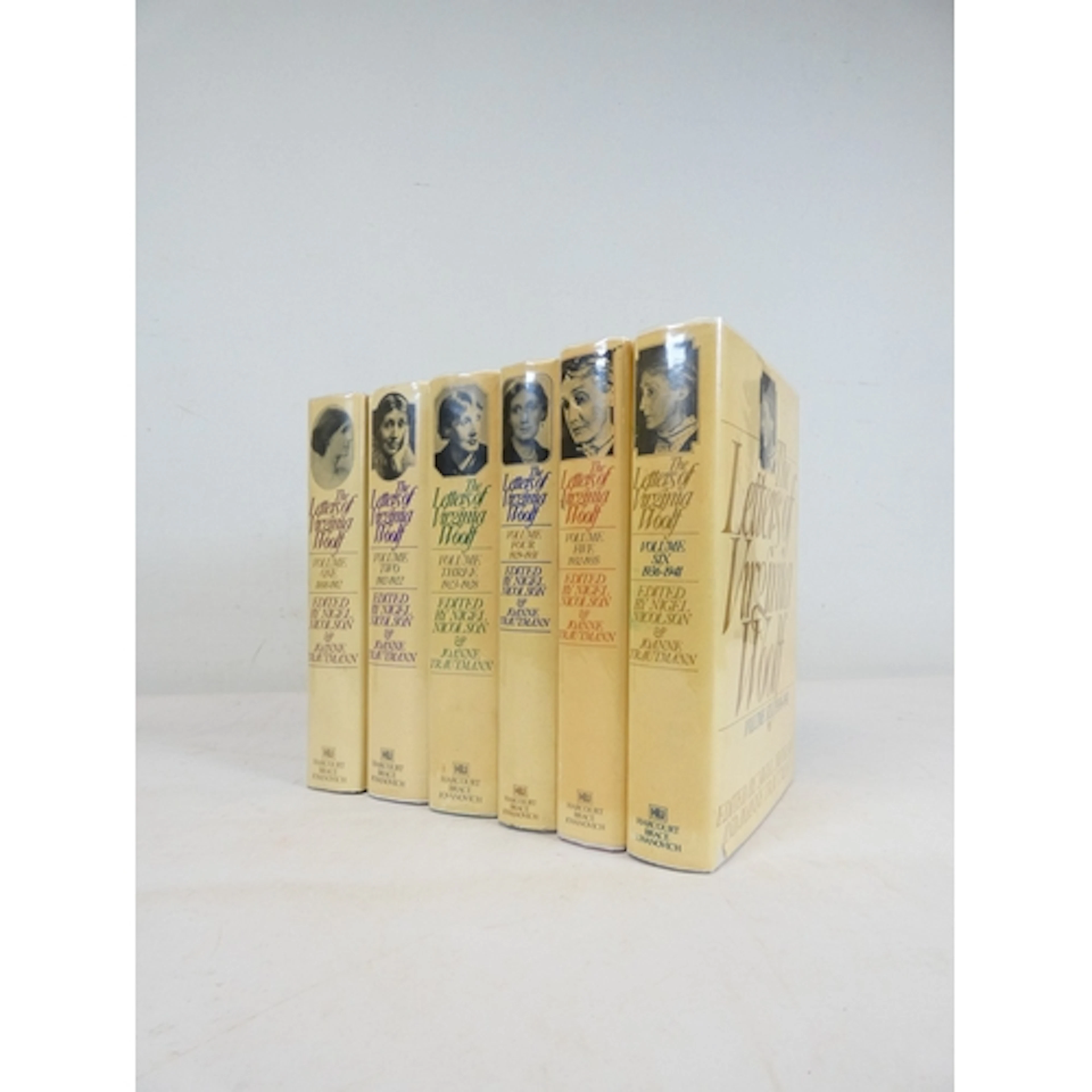 WOOLF VIRGINIA. The Letters. 6 vols. Frontis. Ori...