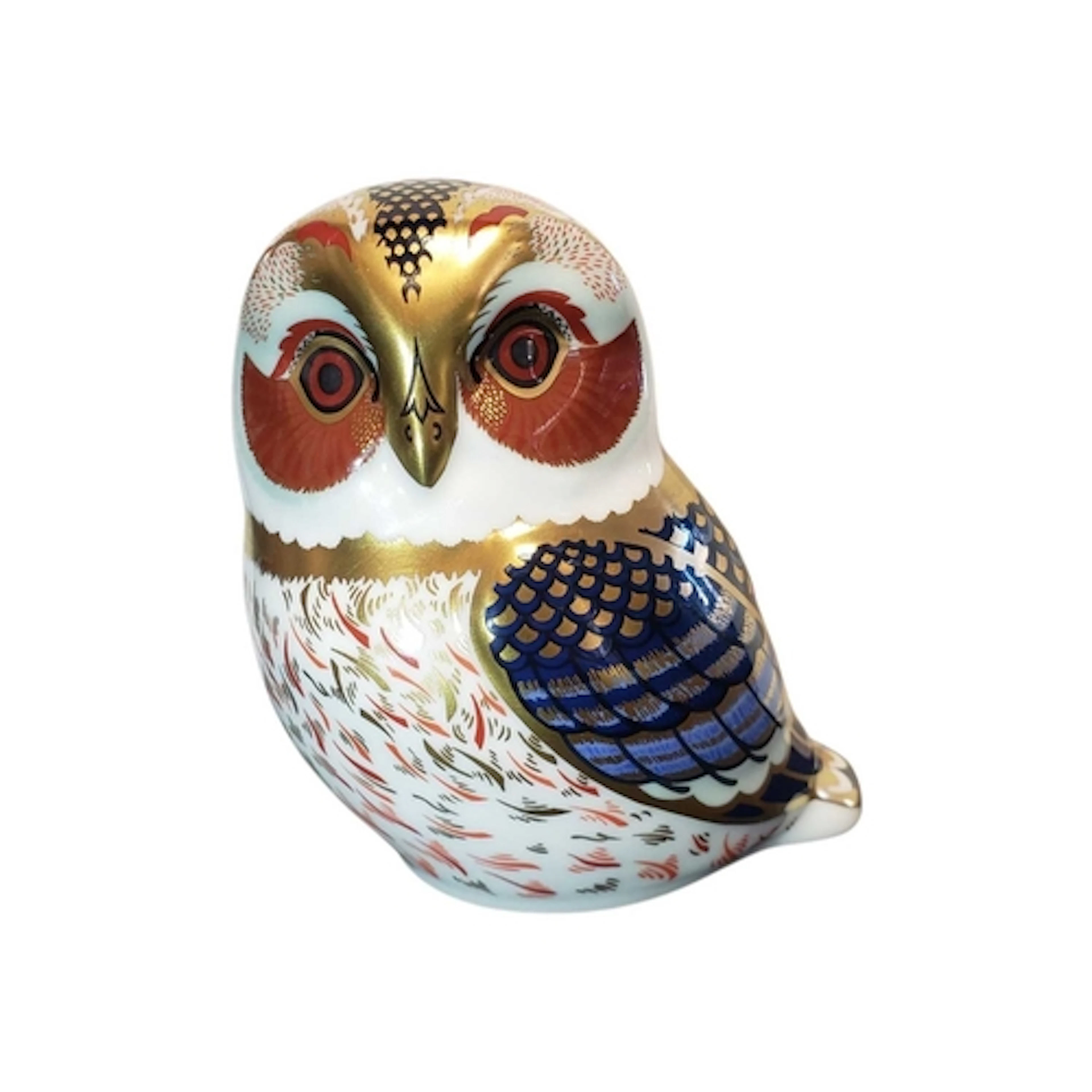 Royal Crown Derby - 2002 Tawny Owl bone china paperweight fi...