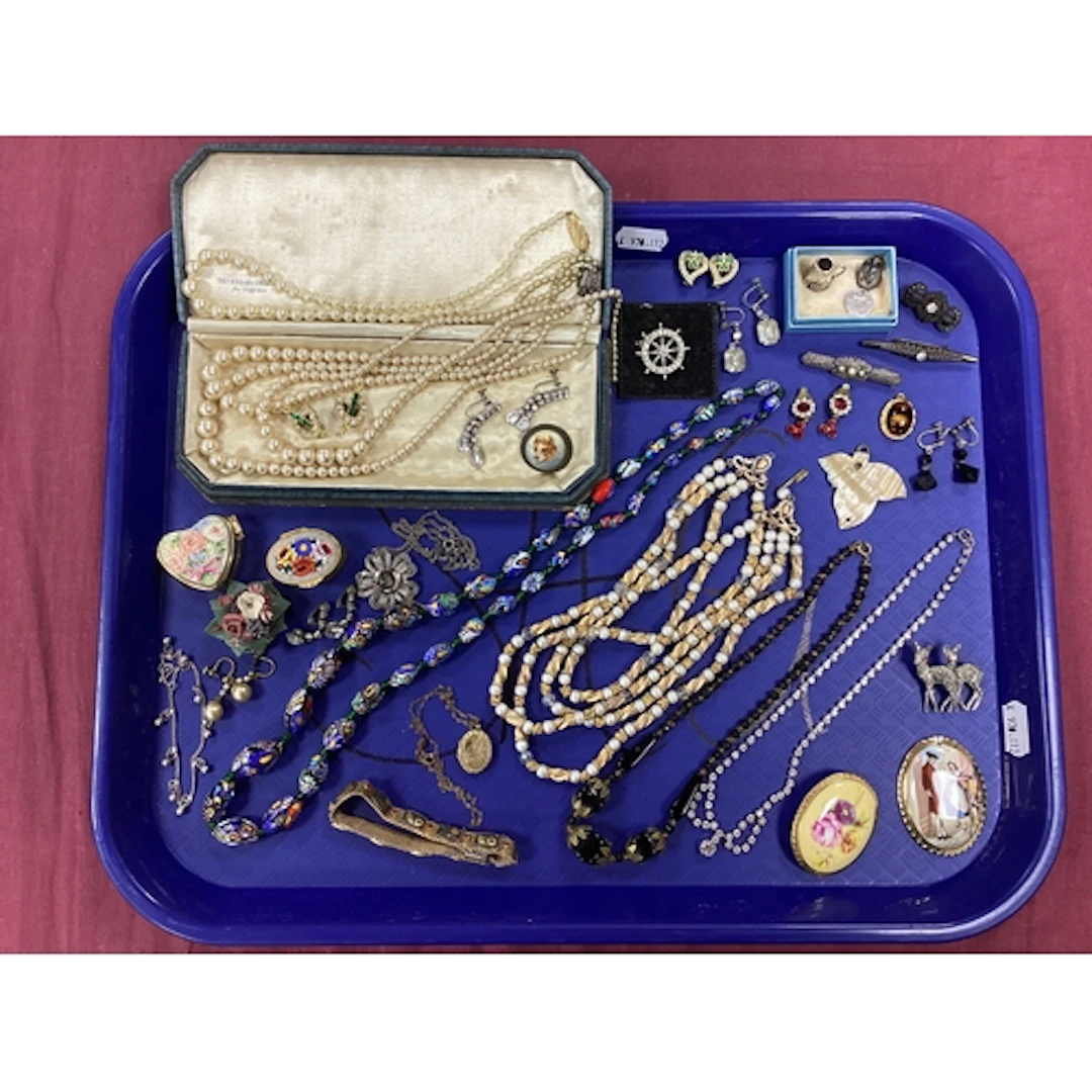A Collection of Vintage and Later Jewellery, including decor...