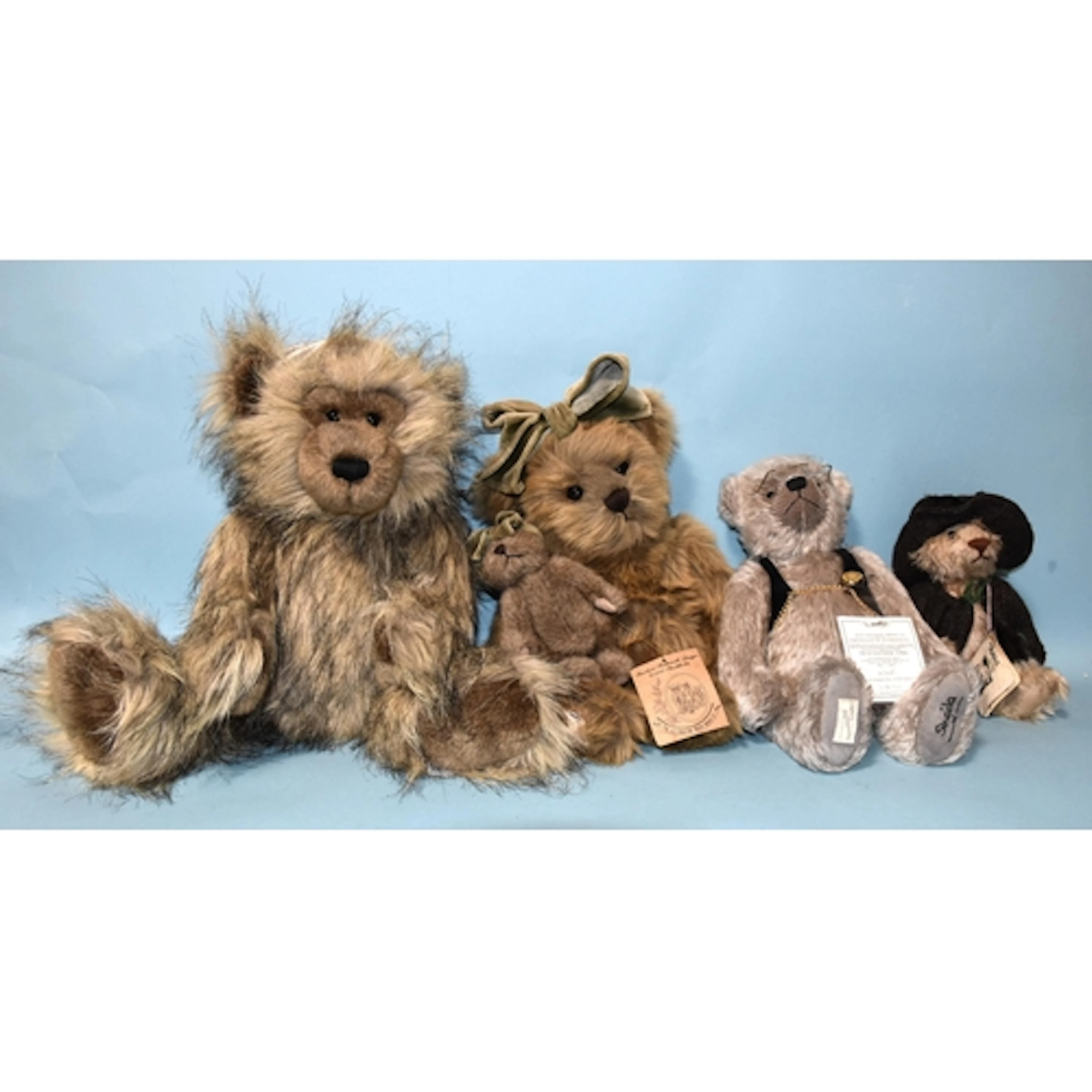 Deans Rag Book Company, "Old Father Time" teddy bear, ltd ed...