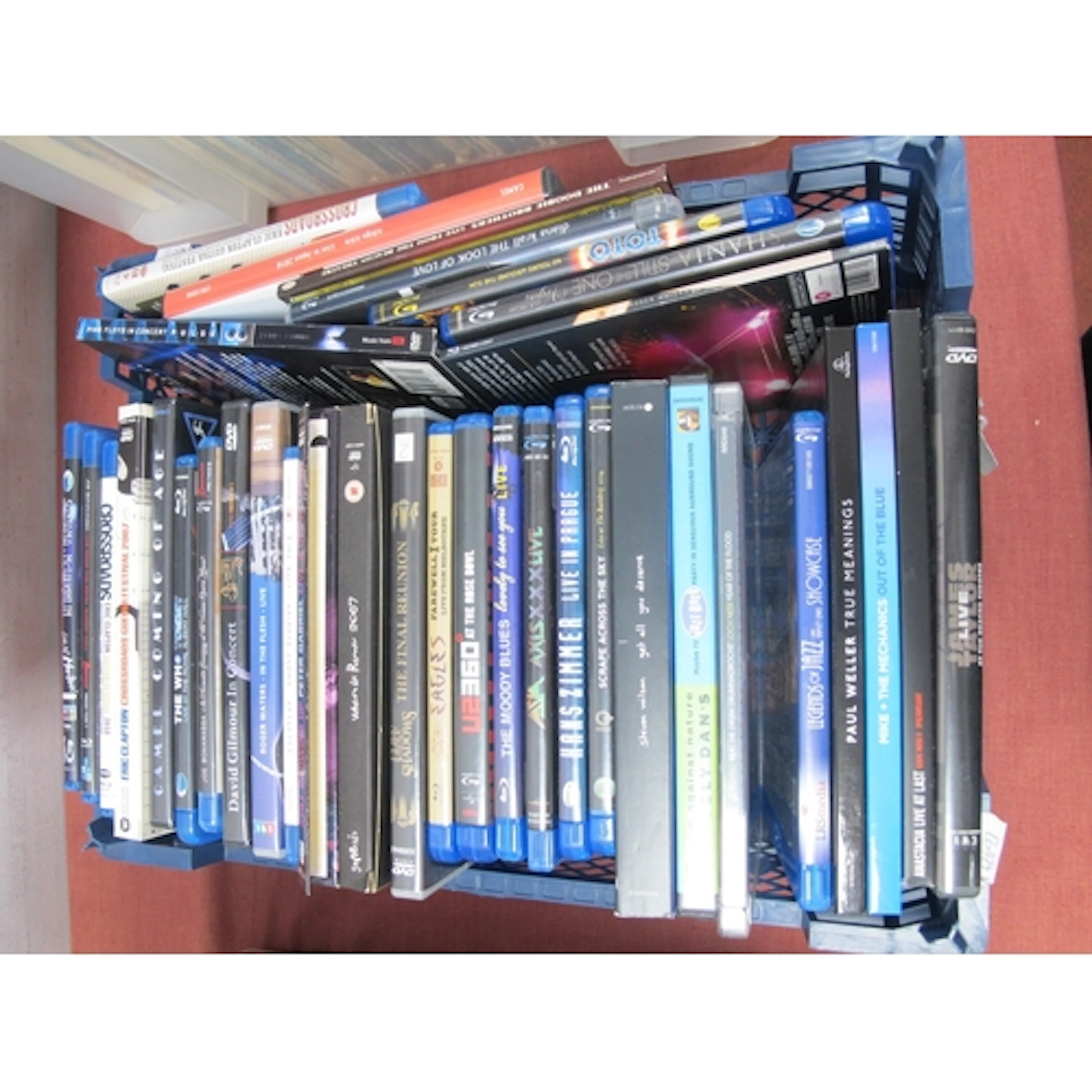Blu-ray and DVDs, thirty-four films by Anastacia, Paul Welle...