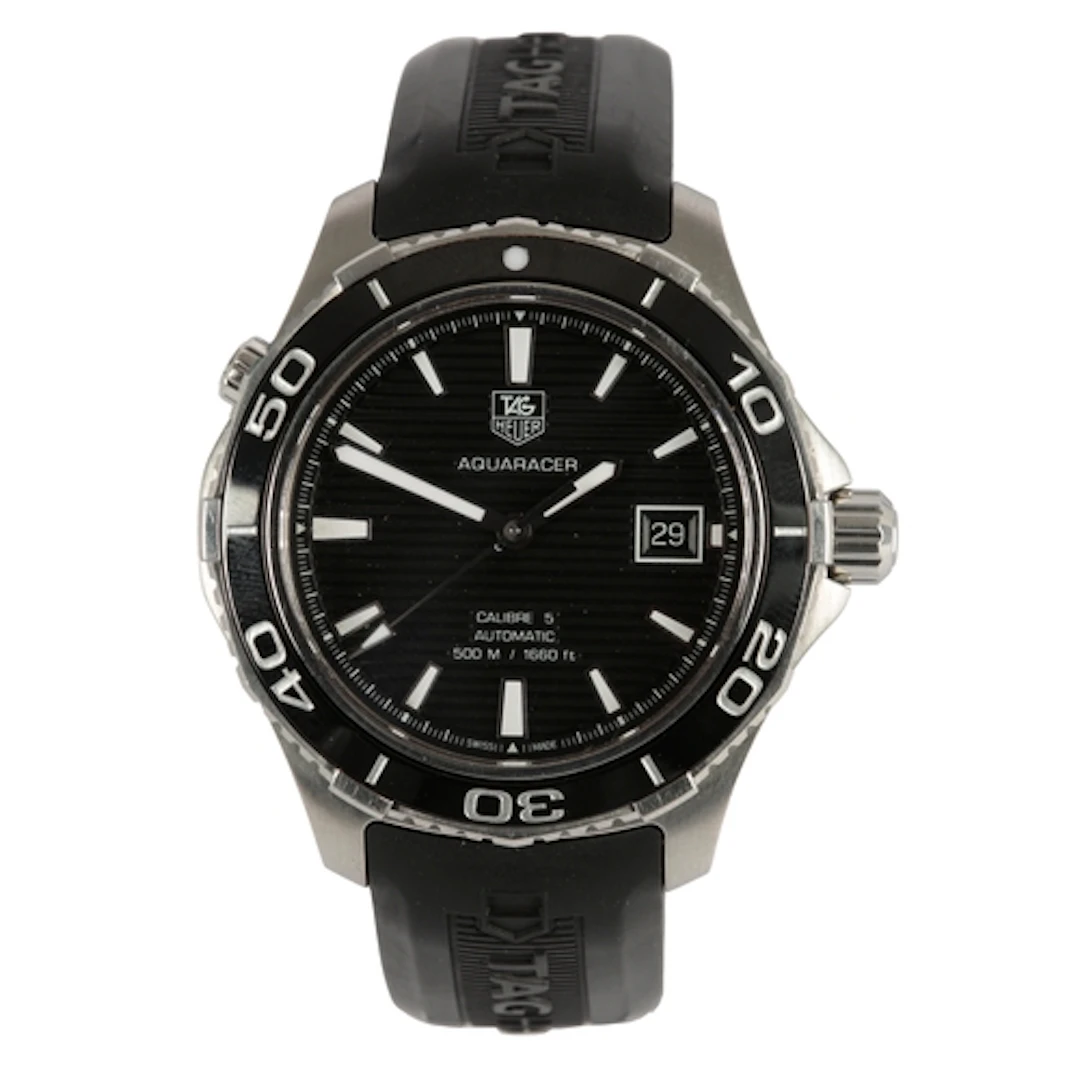 A gentleman's 2013 stainless steel Tag Heuer Aquaracer Calib...