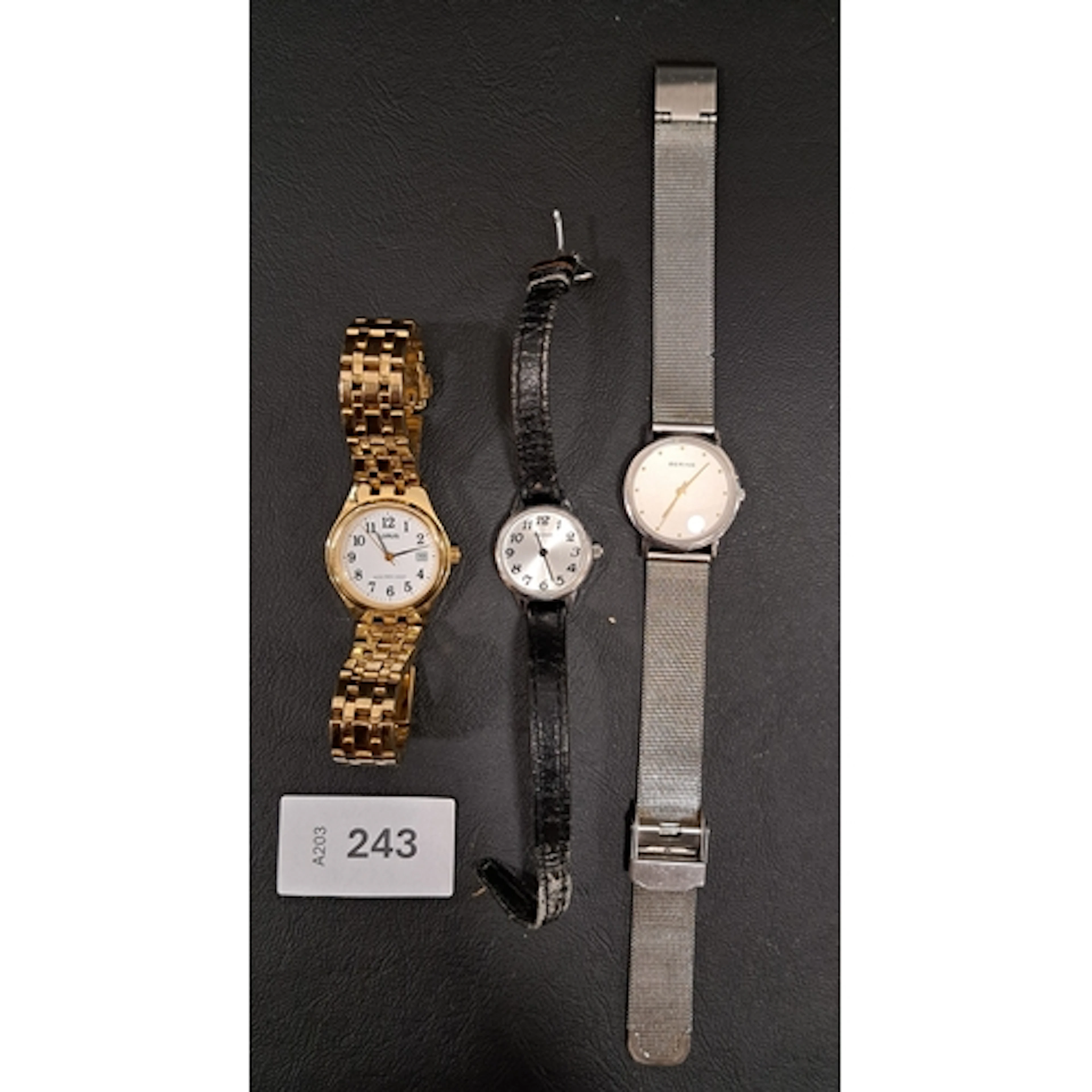 THREE FASHION WATCHES comprising Lorus, Bering and Sekonda, ...