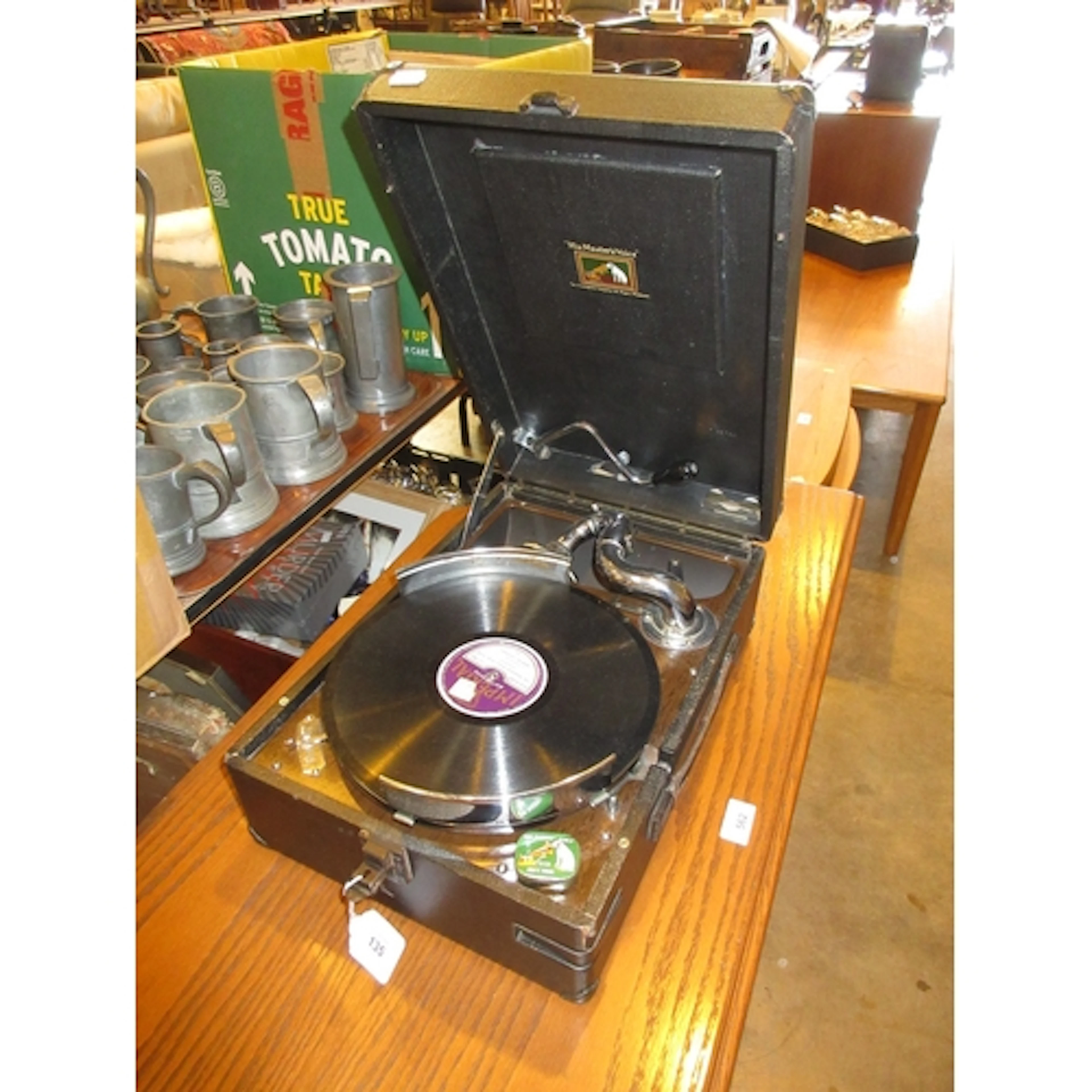 HMV Portable Gramophone