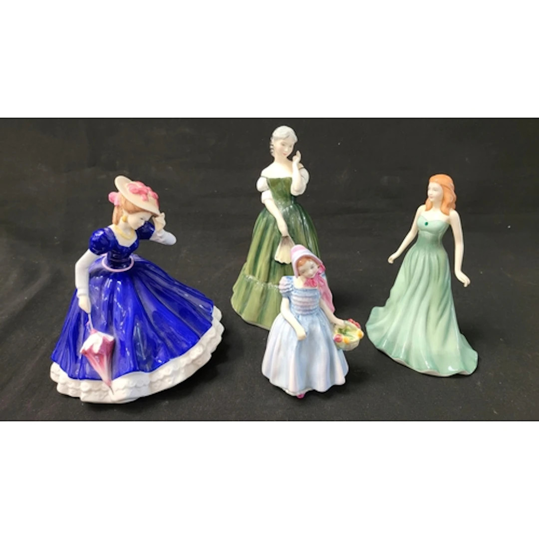 FOUR ROYAL DOULTON PRETTY LADIES comprising 'Wendy', HN210...