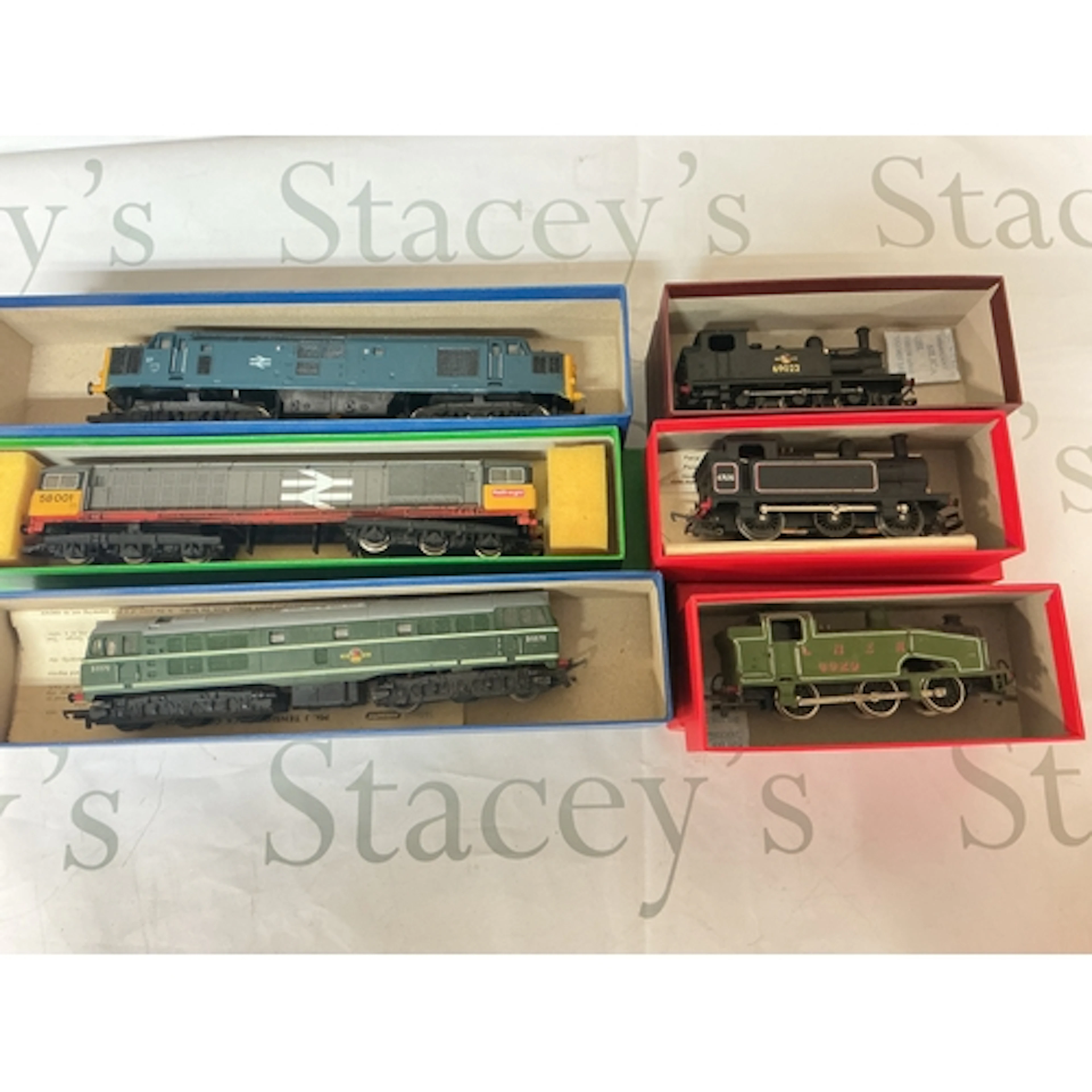 6 X 00 Gauge Locomotives Including Tri-Ang, Hornby, Lima And...