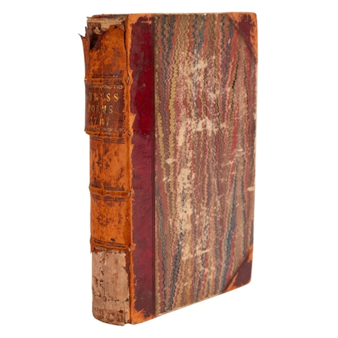 BURNS, Robert. Poems, chiefly in the Scottish Dialect, Edinb...
