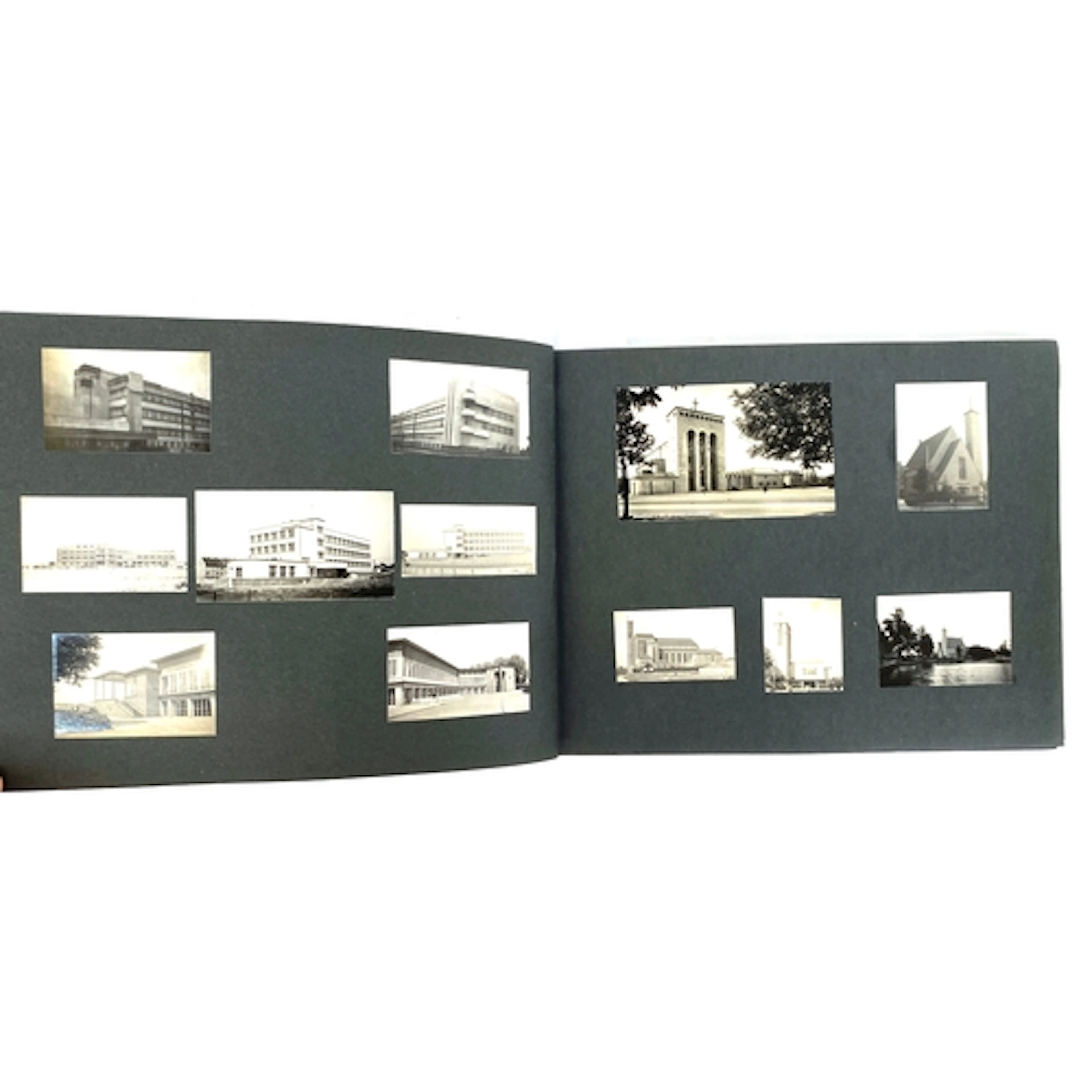 MODERNIST ARCHITECTURE. A photograph (and postcard) album pr...