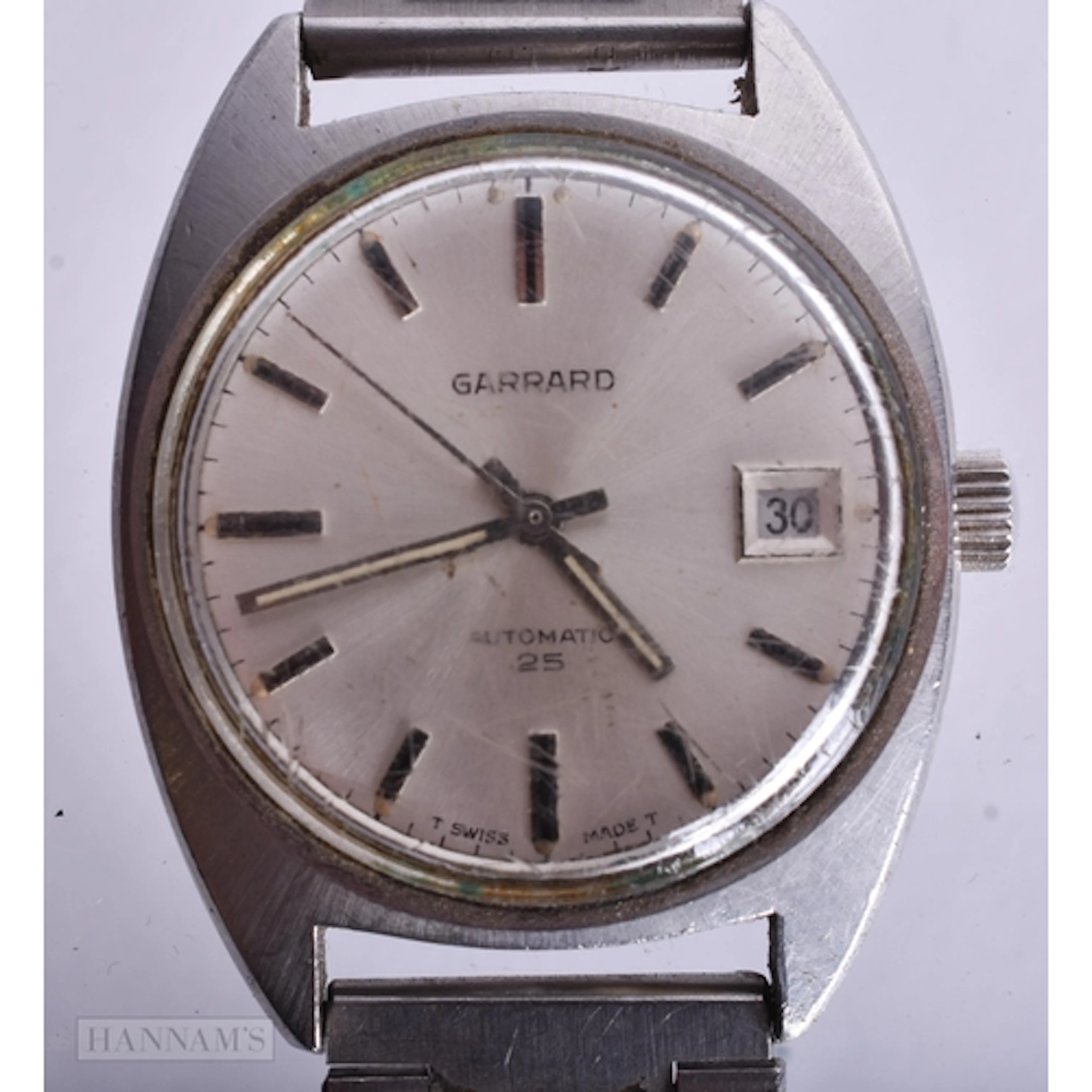 A Garrard Automatic Watch. Working. 3.7cm incl crown