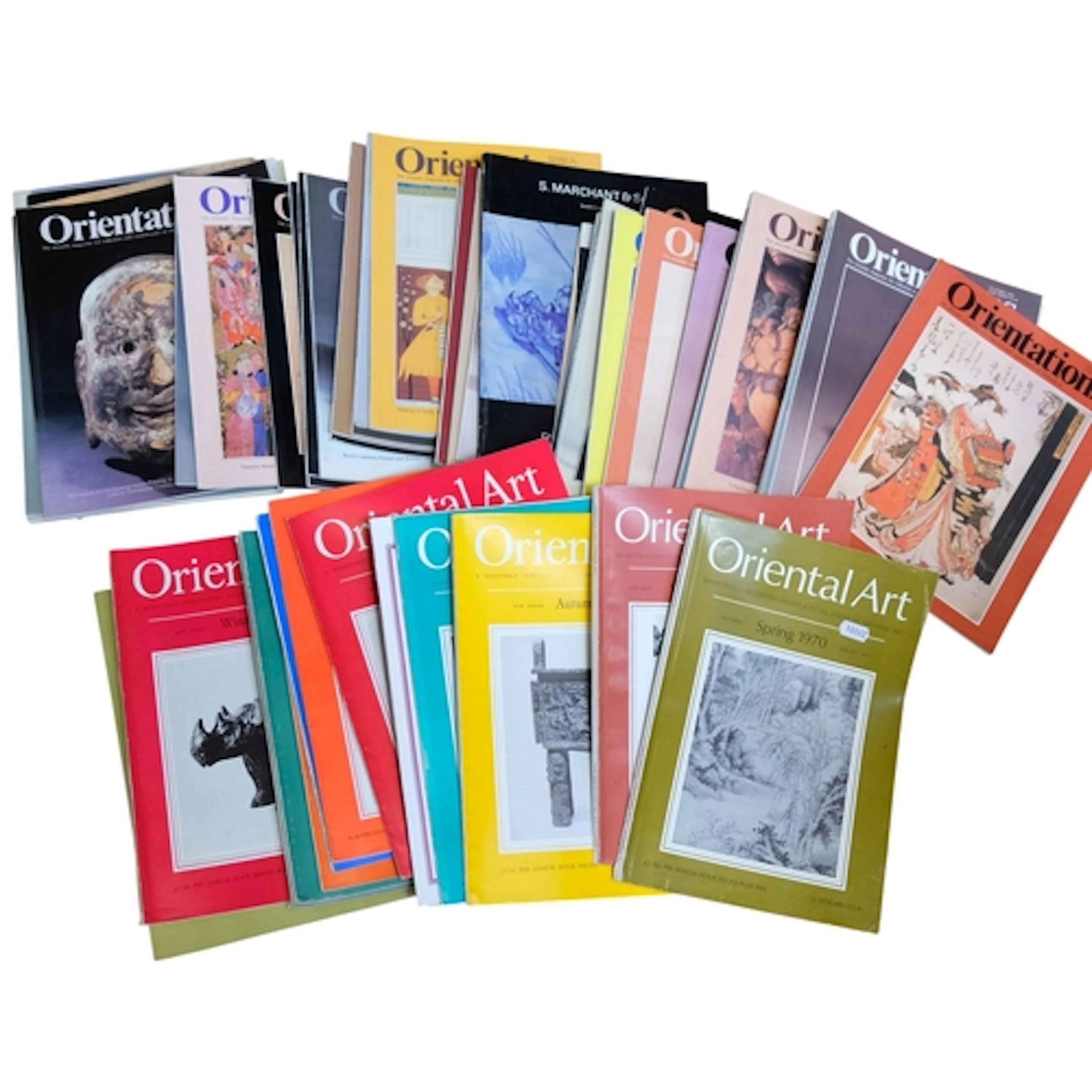 A large collection of Oriental art and orientations publicat...