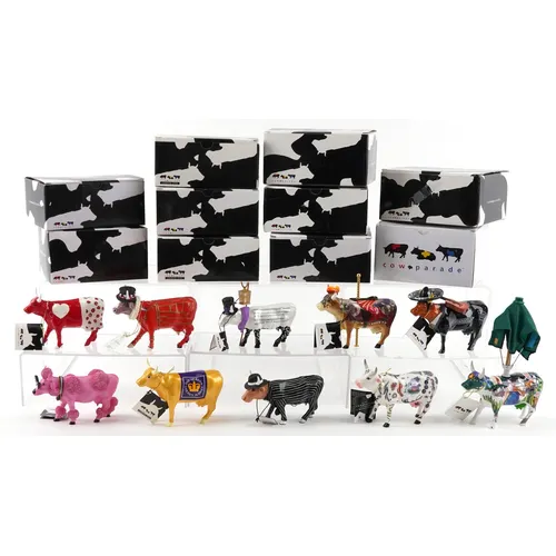 Auction price result for cow parade figurines value | Barnebys
