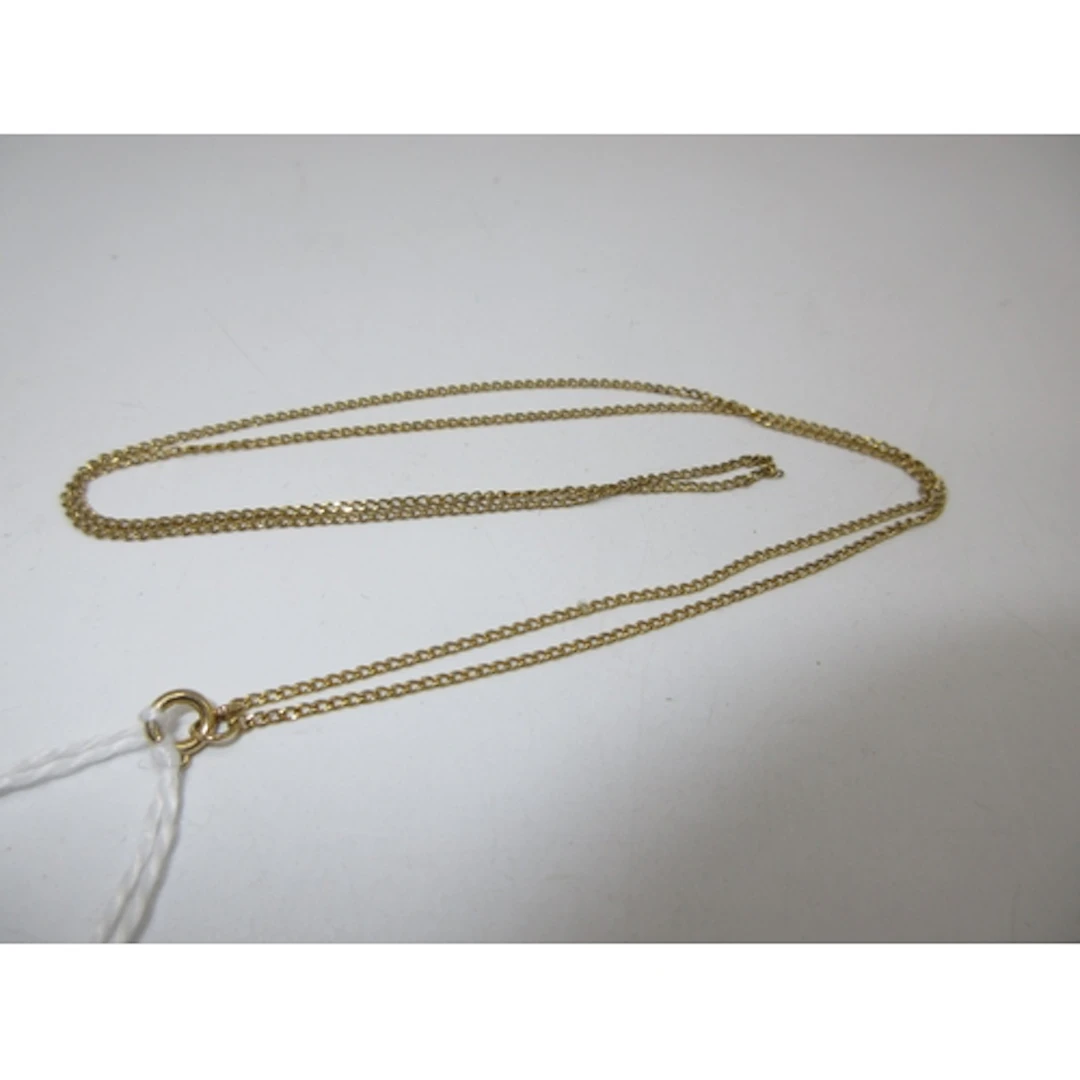 9ct Gold Necklace, 1.56g