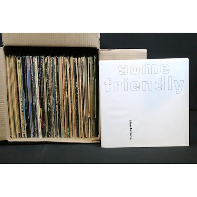 Vinyl - Over 80 Rock & Pop LPs to include The Charlatans, Ja...