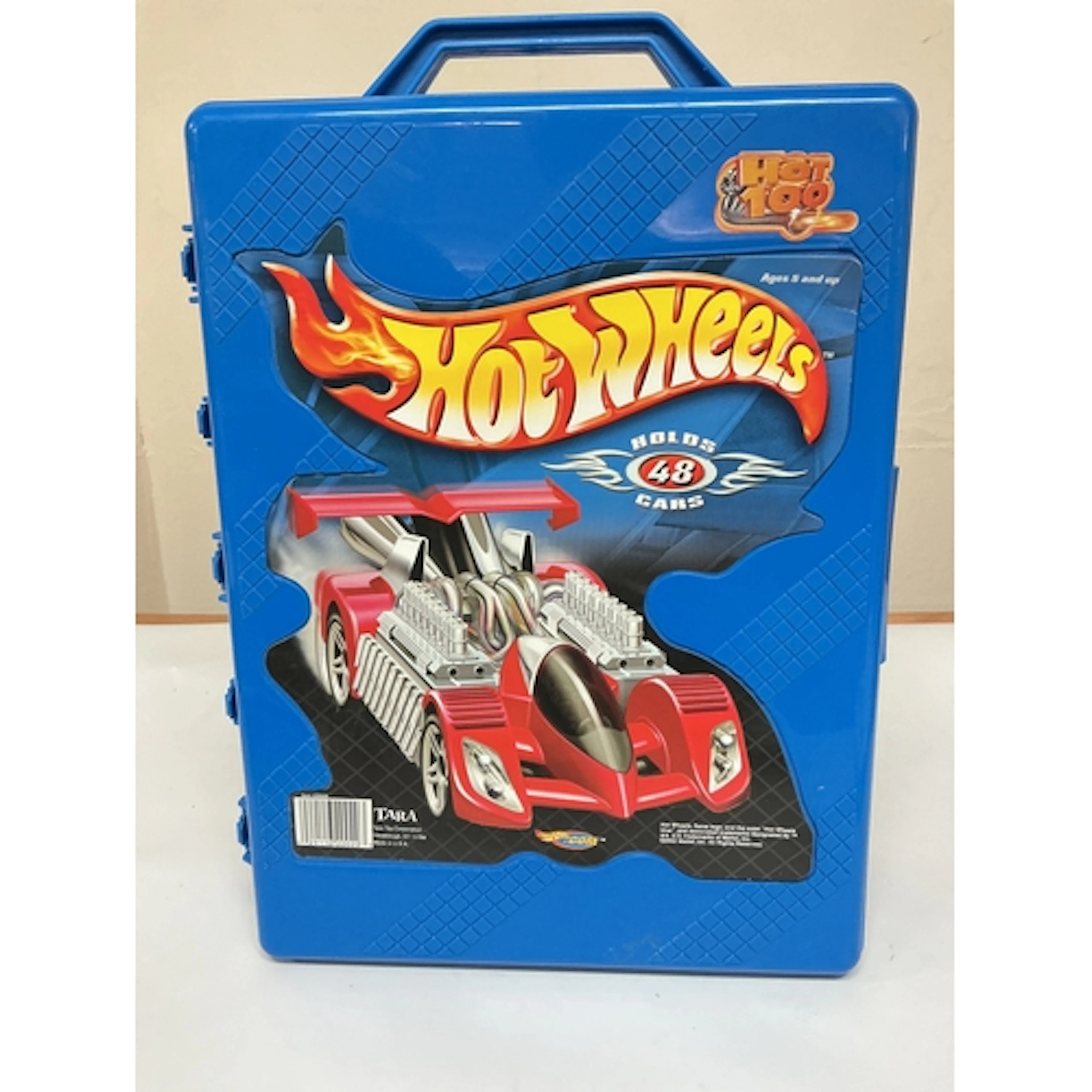 A Hotwheels Carry Case Containing 48 Cars.