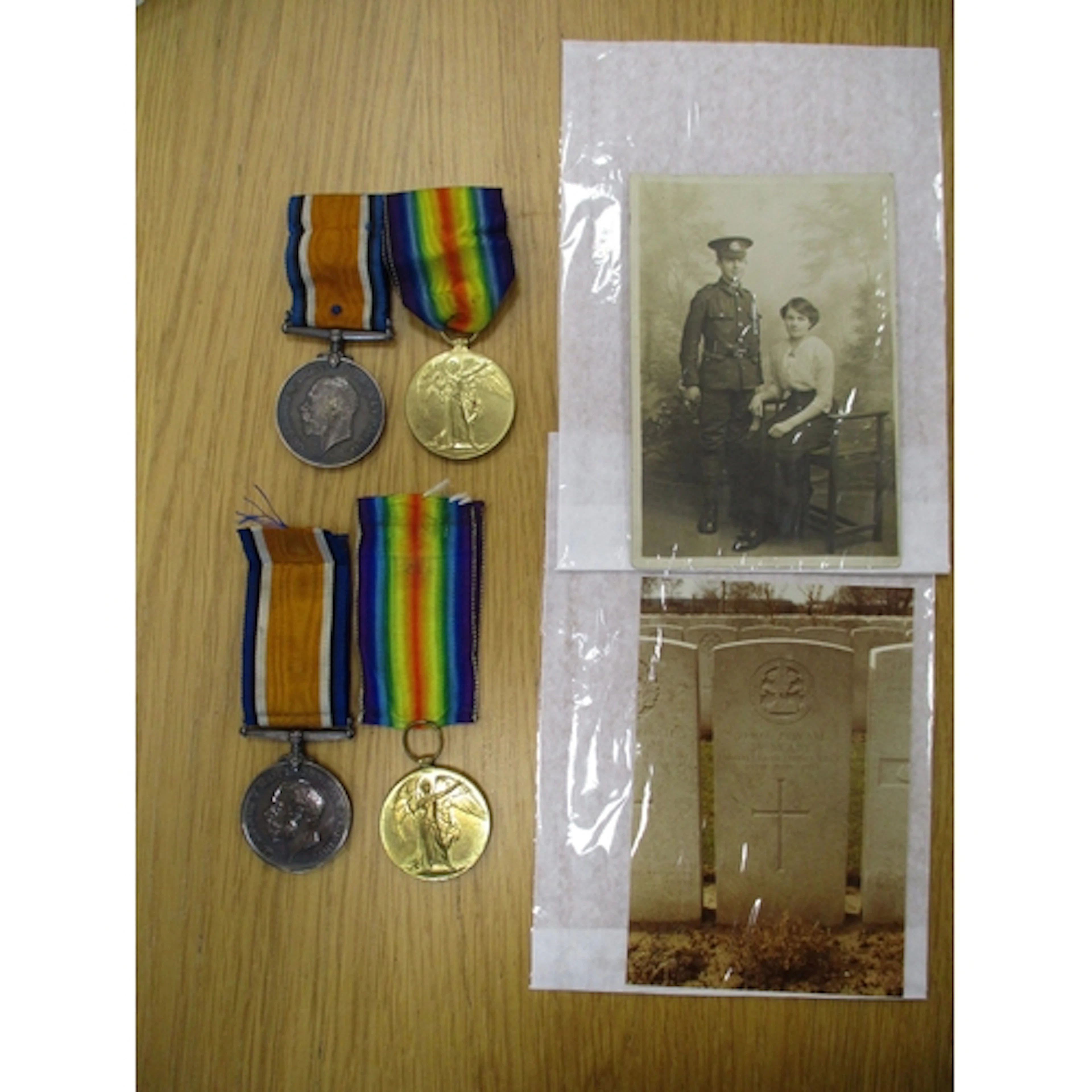 WW1 BWM & Victory Medal pairs to: 1. 21907 Pte W. Brady S. L...