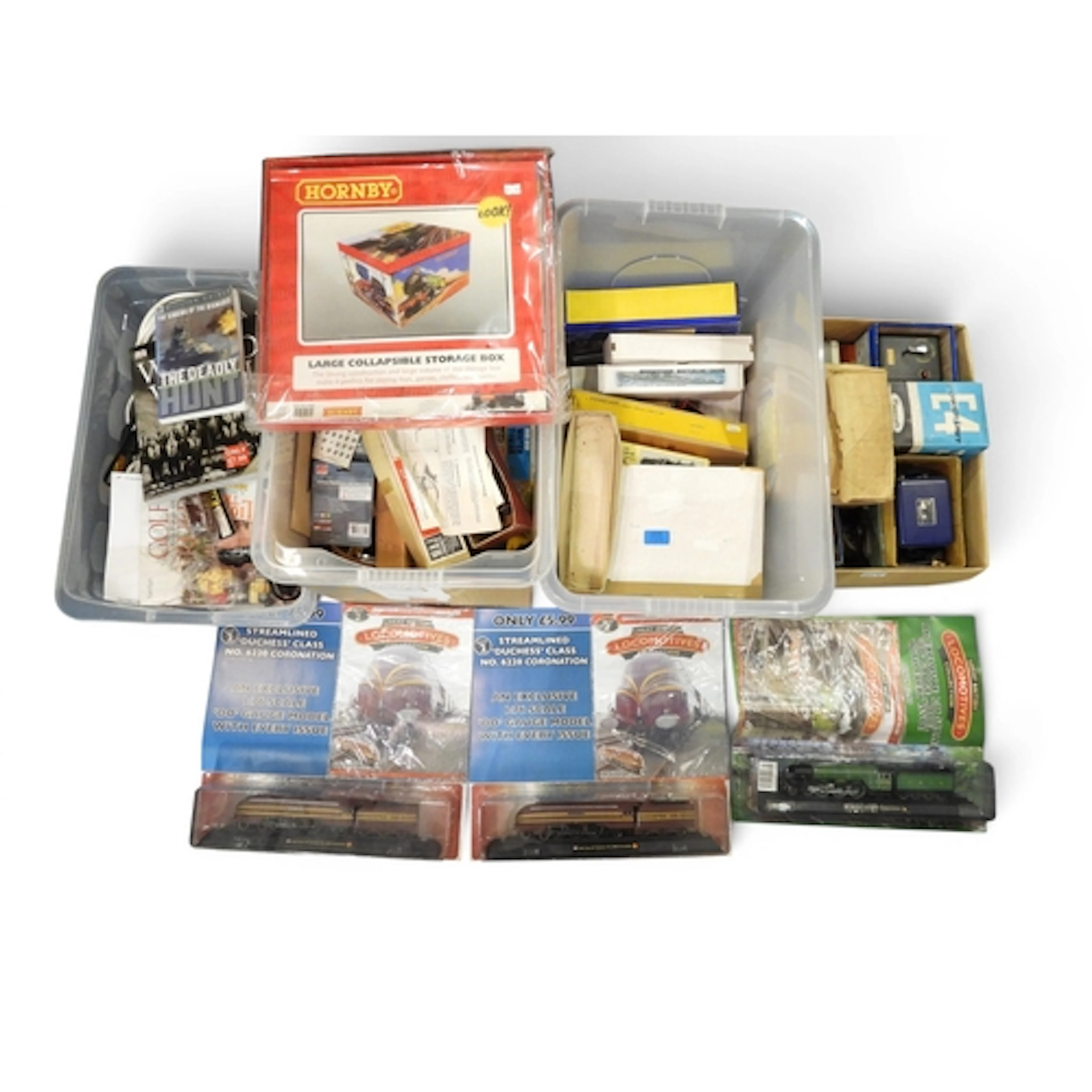 An extensive array of railway modelling supplies, including ...