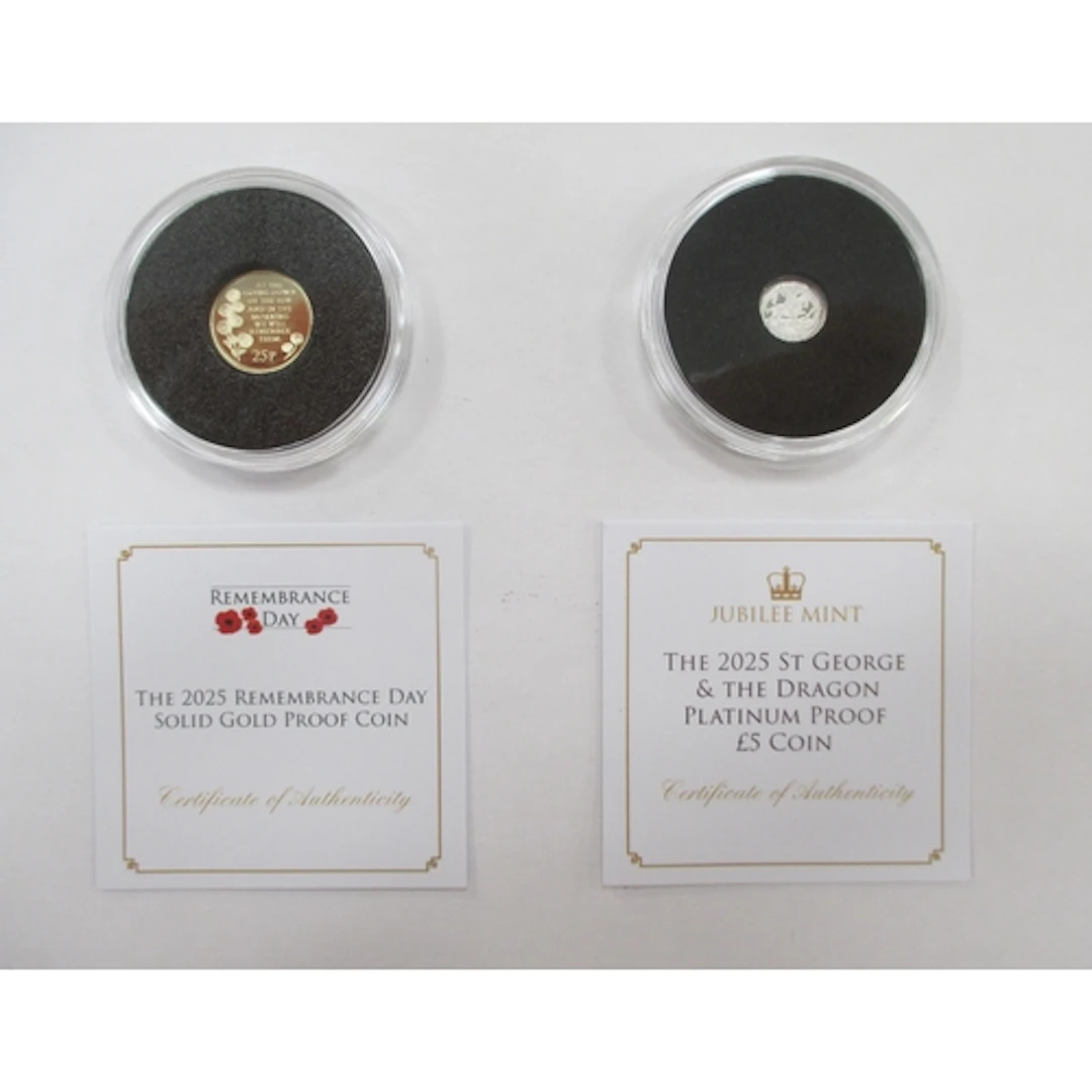 Collection of world proof commemoratives include Alderney 9 ...
