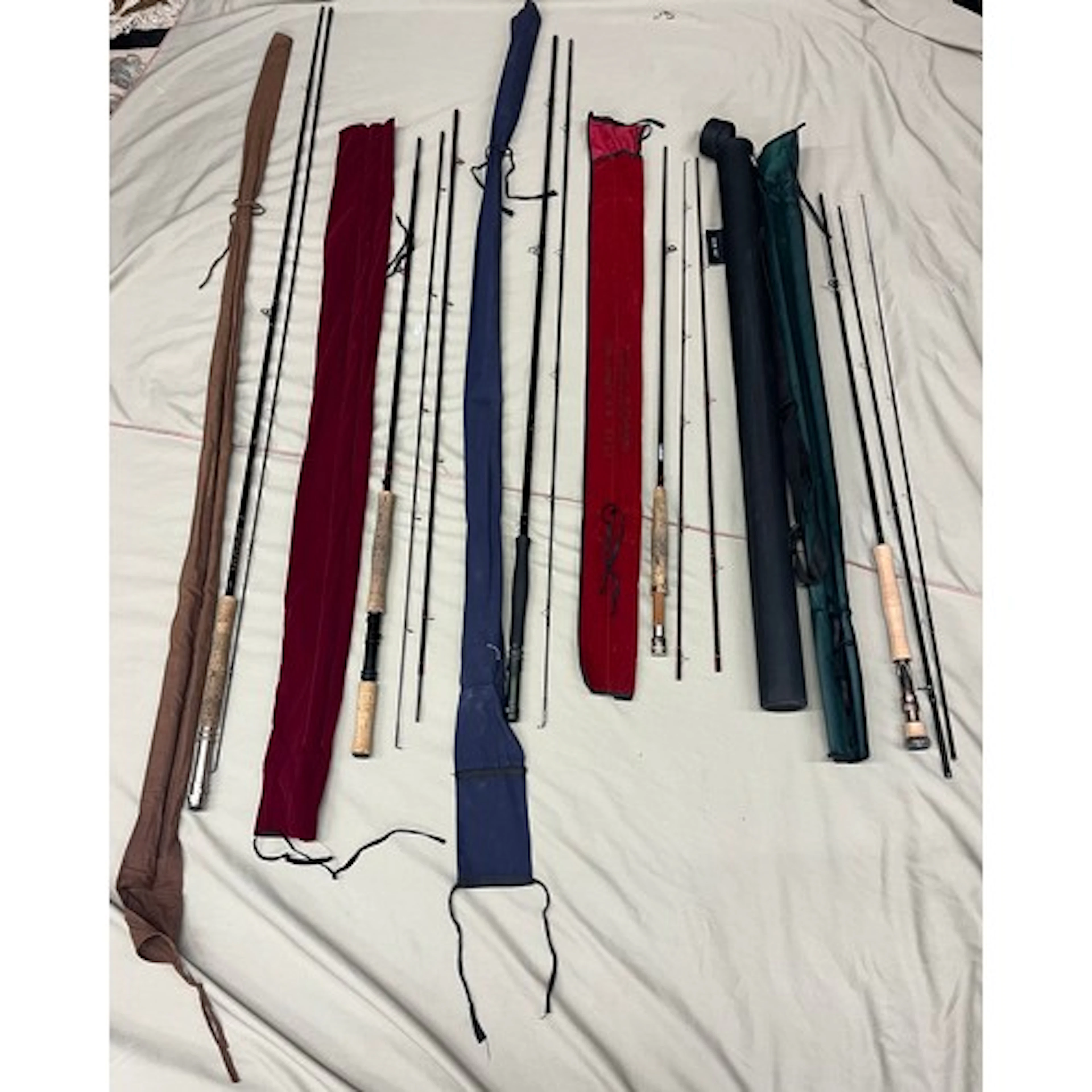 Sharpes of Aberdeen 9ft fly rod, Master Line 9ft fly rod, P...