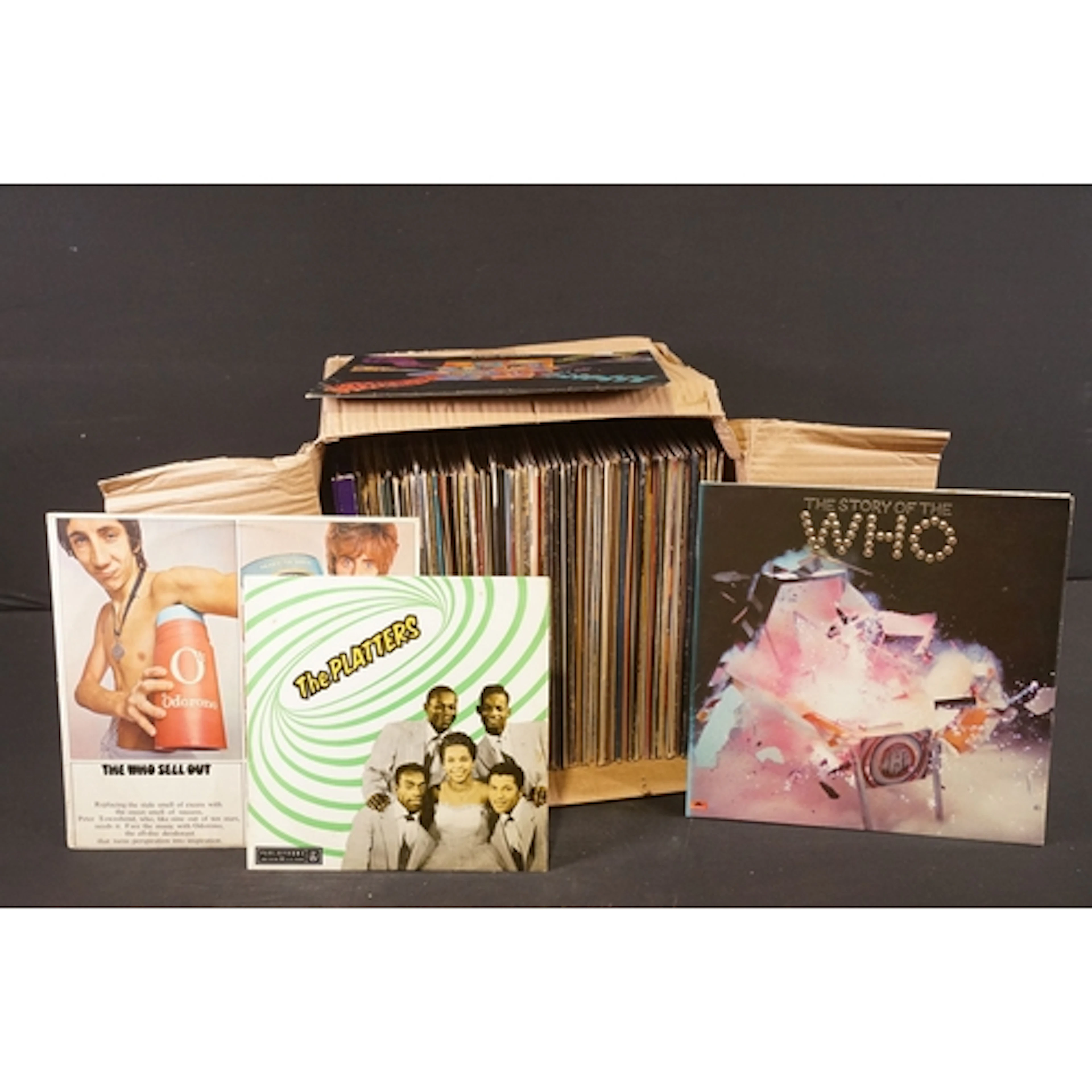 Vinyl - Over 80 Rock & Pop LPs to include The Who x 3, Eagle...