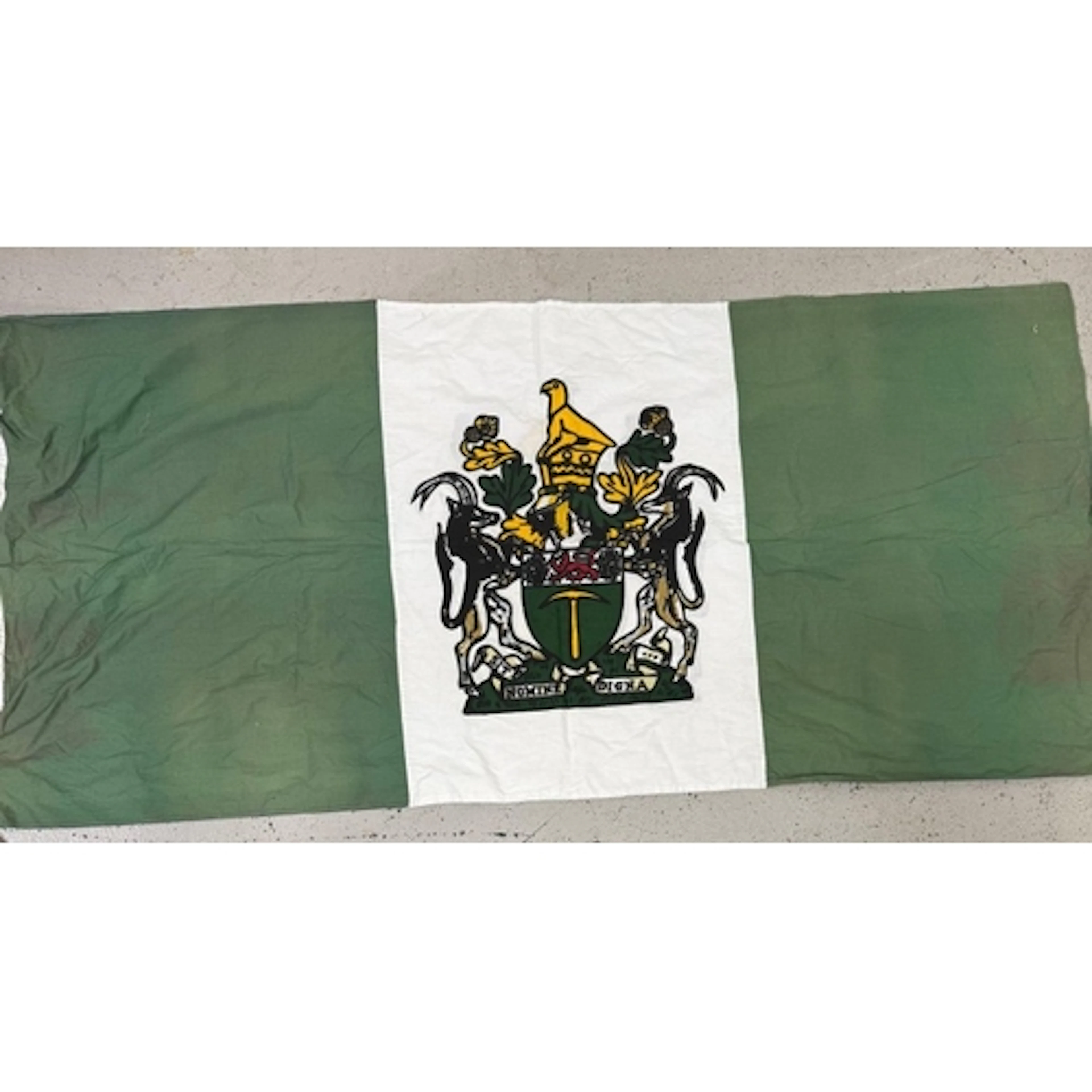 A vintage Rhodesian flag.