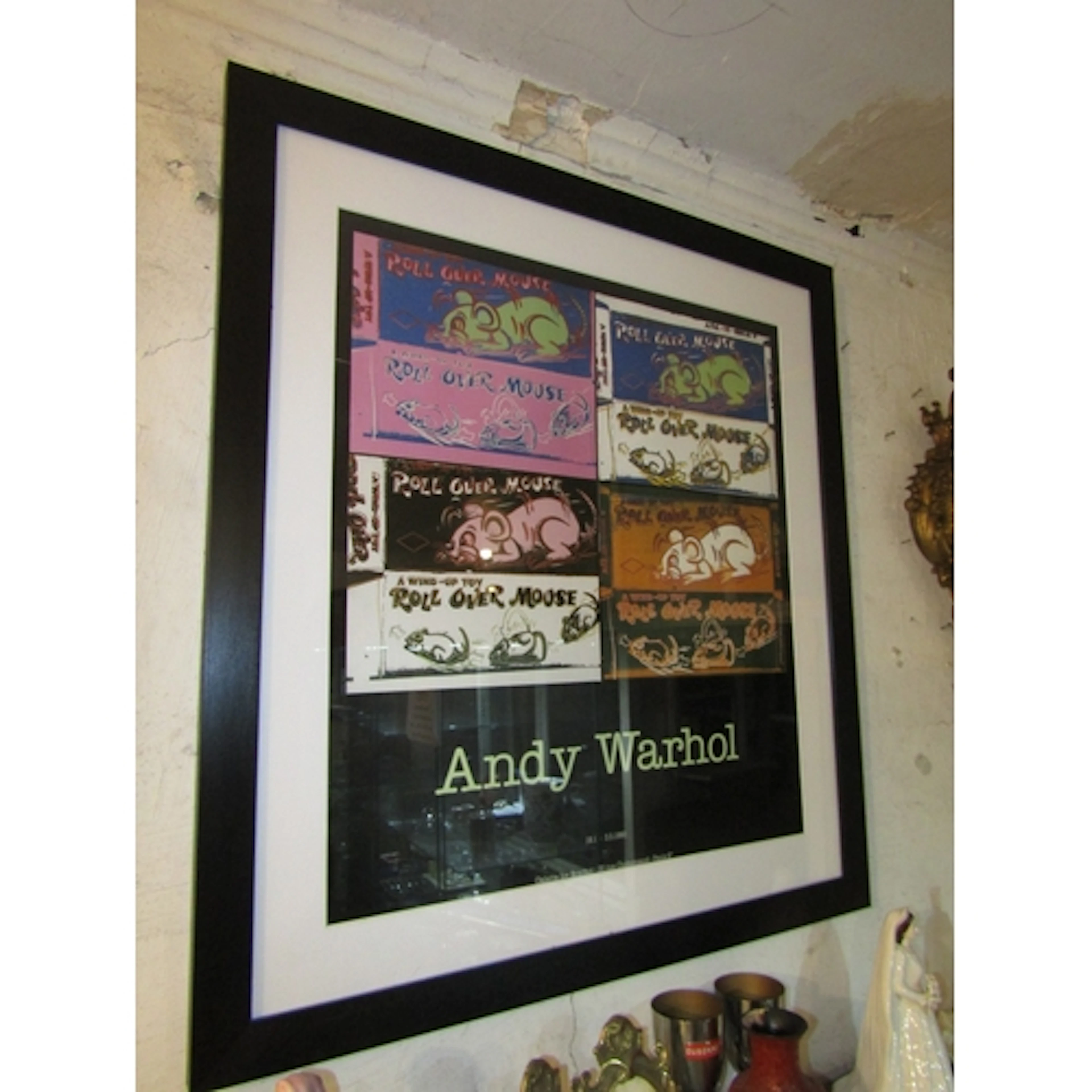 Andy Warhol Lithograph Gallery Poster for Galerie Isy Bracho...
