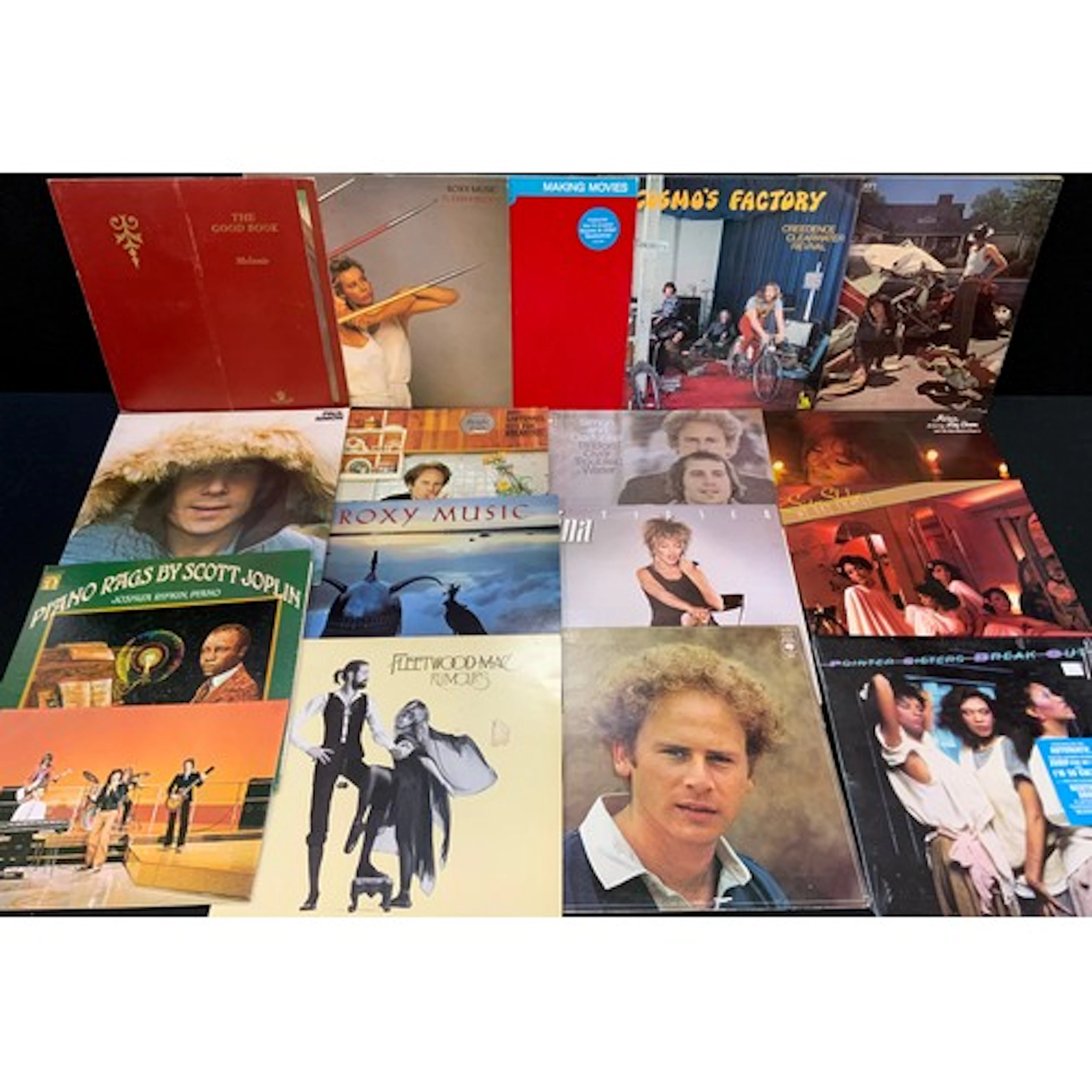Vinyl Records - Sparks/Indiscreet, with booklet, Credence Cl...
